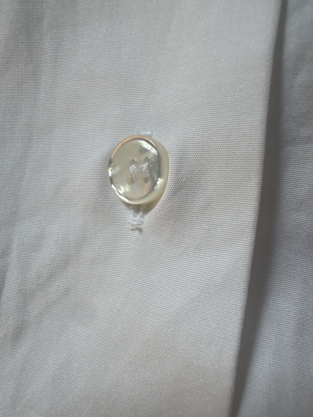 Maison Margiela TAILORED OVERSIZE WHITE BUTTON DOWN MARGIELA DRESS SHIRT Size US S / EU 44-46 / 1 - 5 Thumbnail