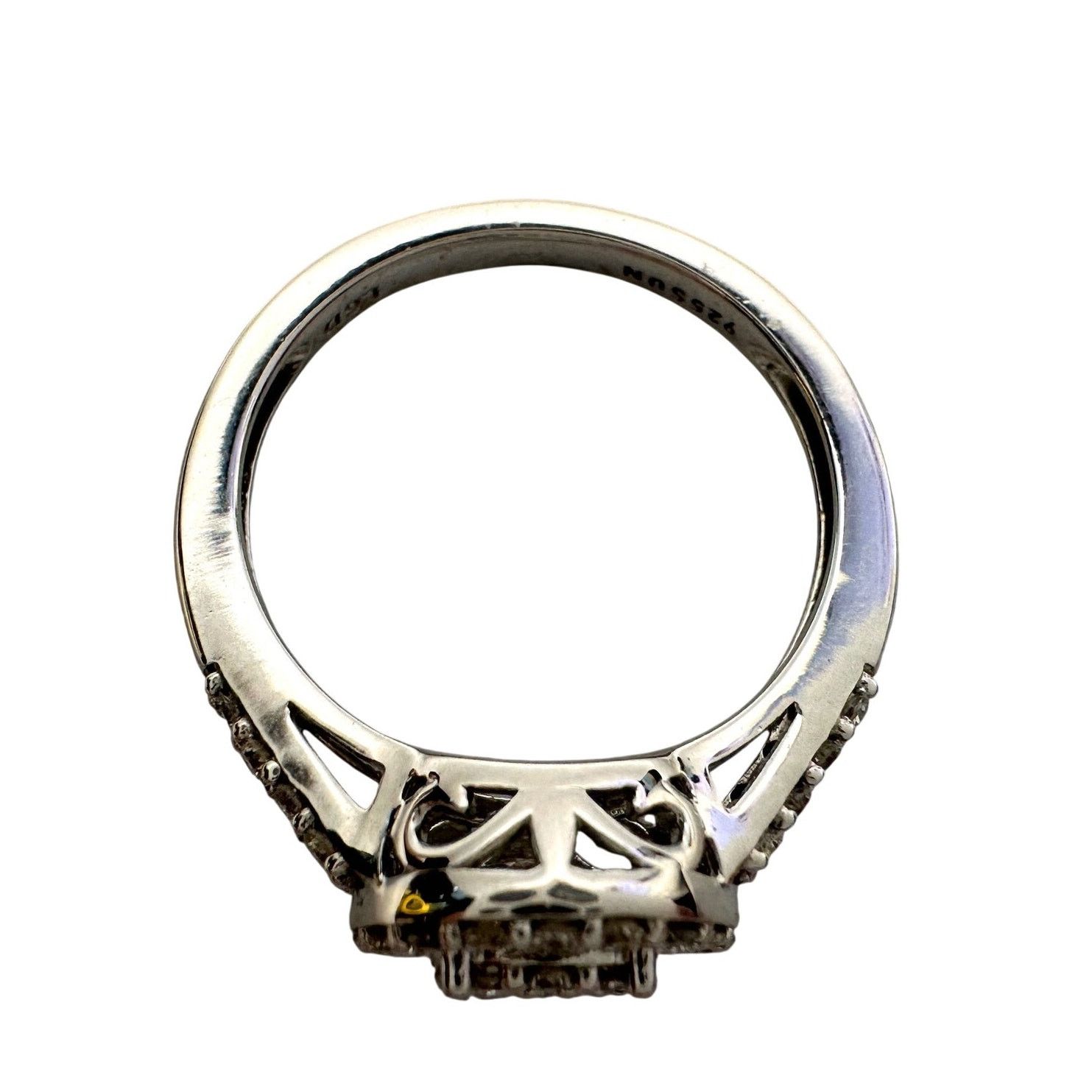 Other Brilliant 1/2 Ct Split Shank Lab Created Diamond Ring Sz 6-7 Size ONE SIZE - 9 Thumbnail