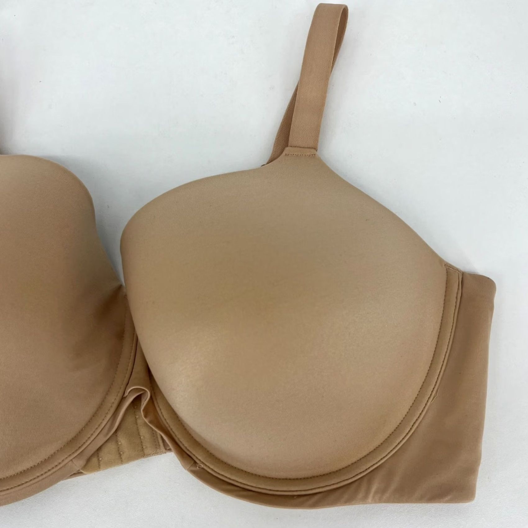Vintage Auden Bra Women 44D Beige Underwired Padded T-Shirt Size ONE SIZE - 3 Thumbnail