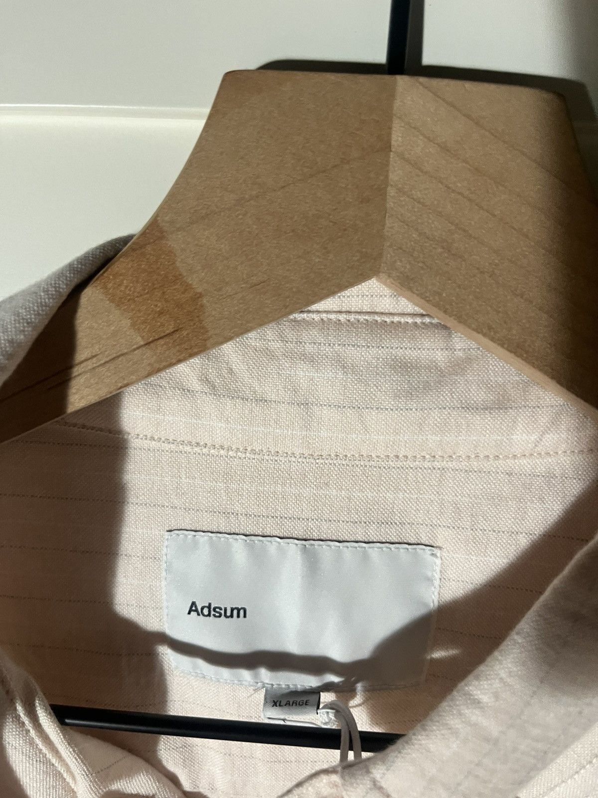 Adsum Pink Stripe Oxford DS Size US XL / EU 56 / 4 - 3 Thumbnail