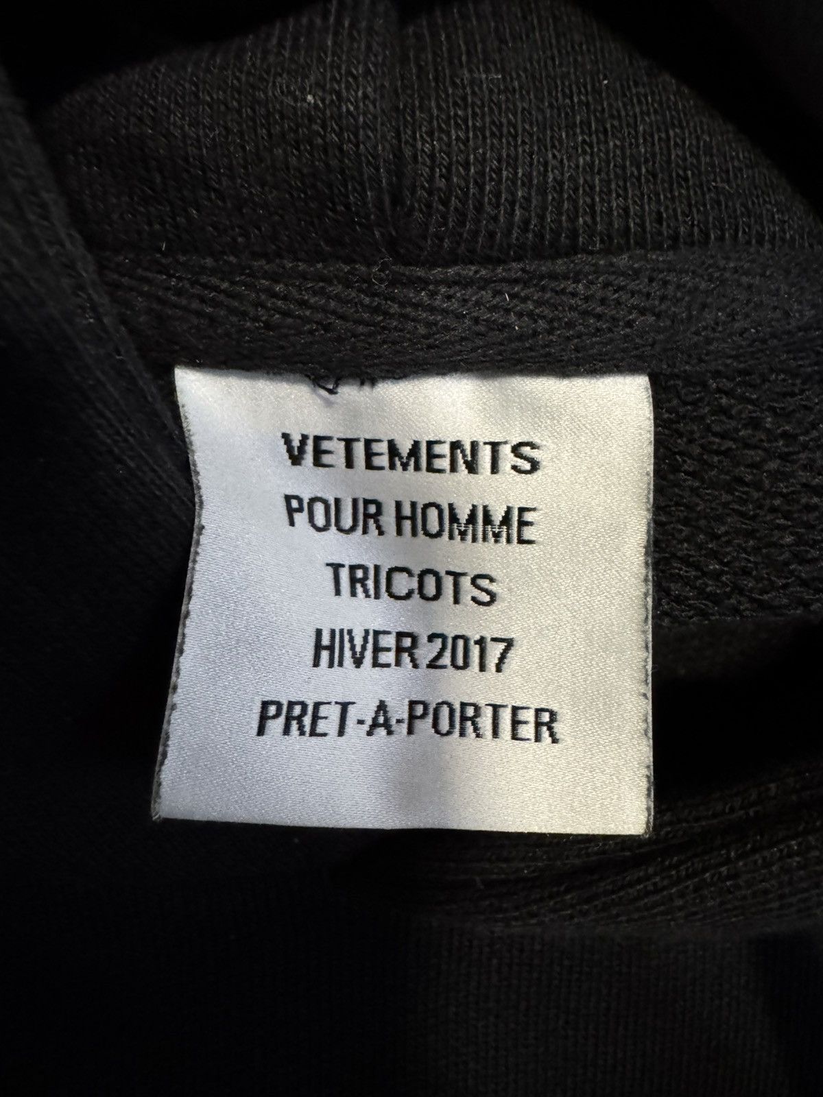 Vetements Vetements total fucking darkness tfd hoodie Size US S / EU 44-46 / 1 - 3 Thumbnail