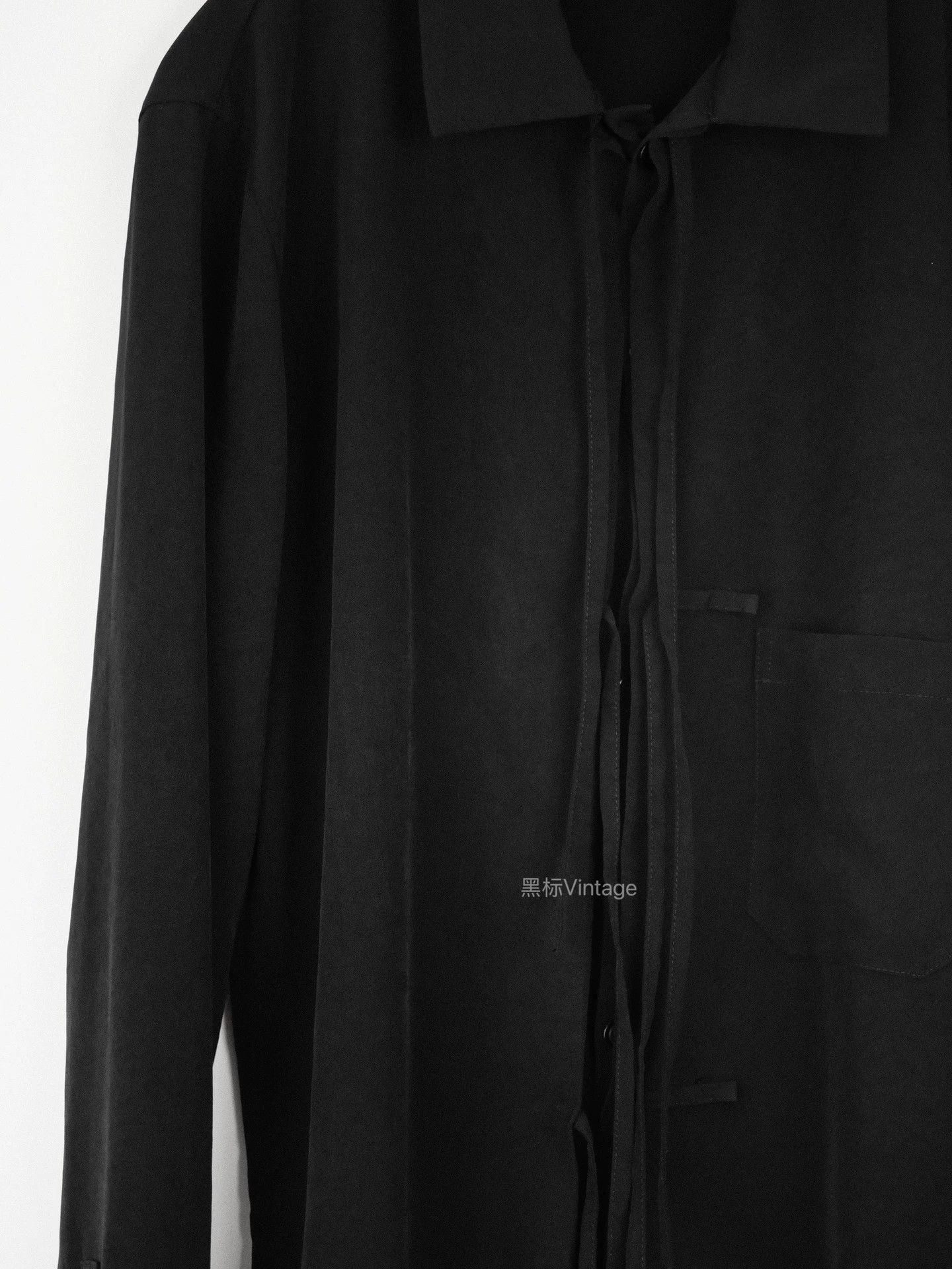 Yohji Yamamoto Yohji Yamamoto Y's 21AW Vintage Dragon Knot Shirt Size US M / EU 48-50 / 2 - 2 Thumbnail