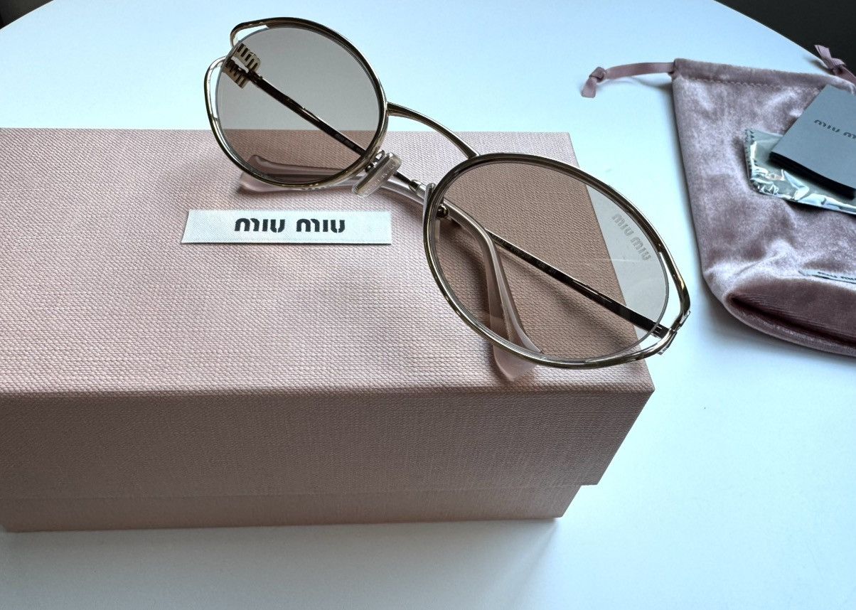 Miu Miu NEW Miu Miu sunglasses SMU 52YS ZVN-20F Size ONE SIZE - 8 Thumbnail