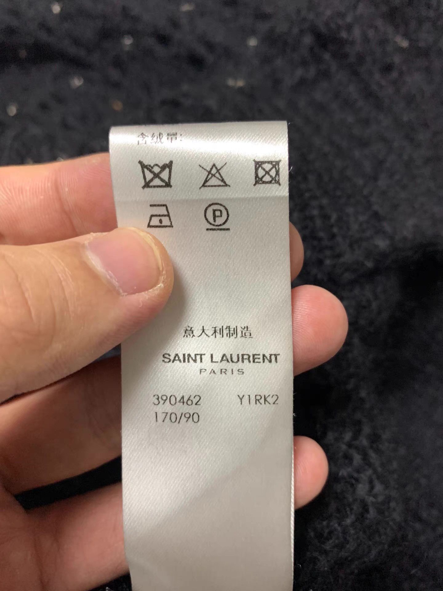 Saint Laurent Paris Saint Laurent SLP 15FW Q12 Size US L / EU 52-54 / 3 - 5 Thumbnail
