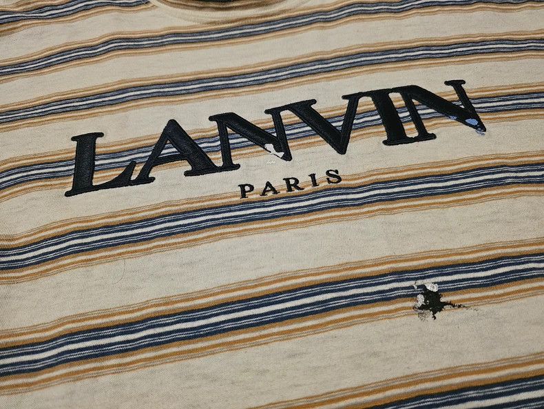 Lanvin Lanvin Paint splashing short sleeves 2505-Nextarrow Size US S / EU 44-46 / 1 - 2 Thumbnail