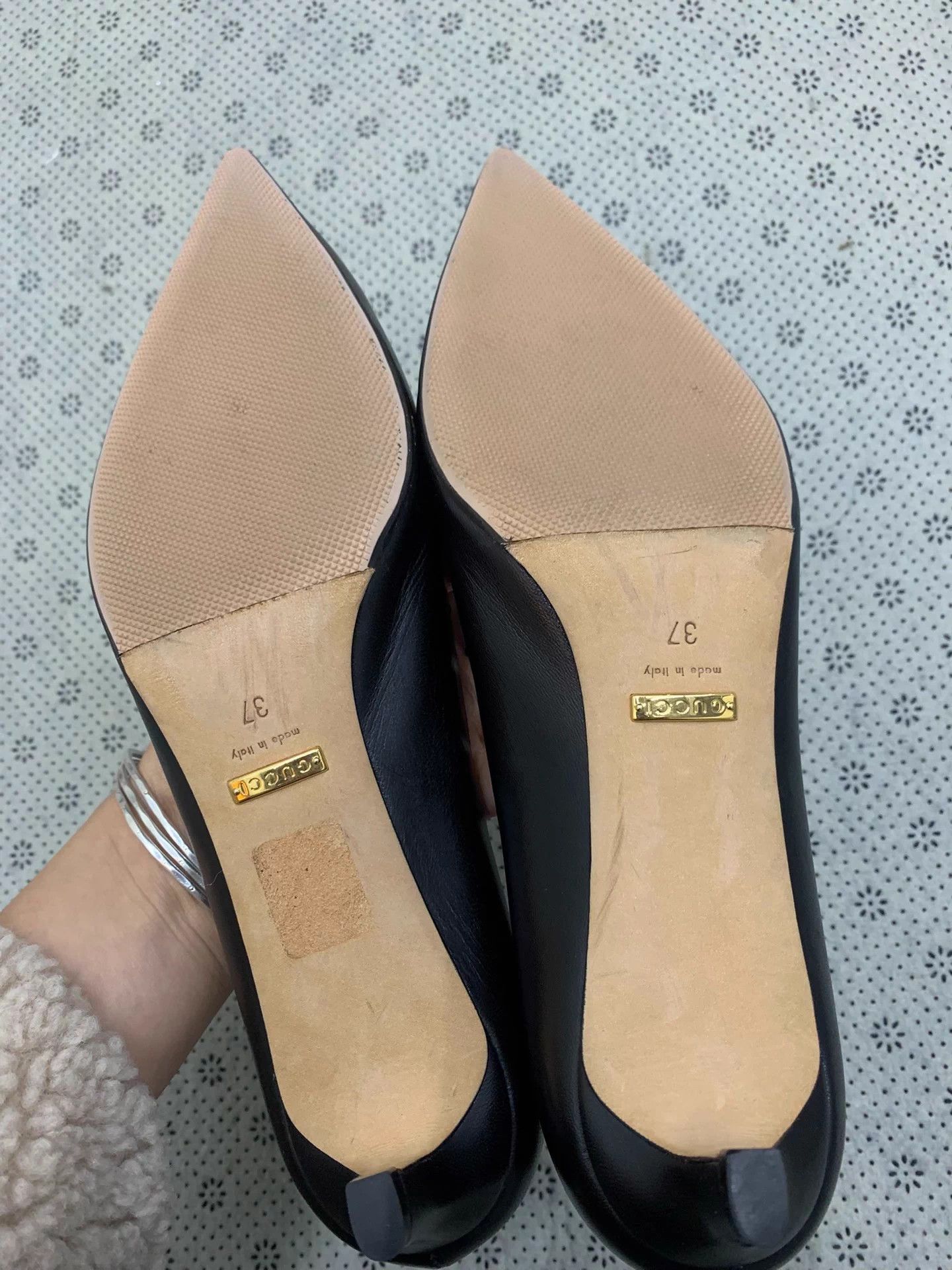 Gucci Gucci Black Kitten Heels Size 37 New Size US 6 / IT 36 - 4 Thumbnail