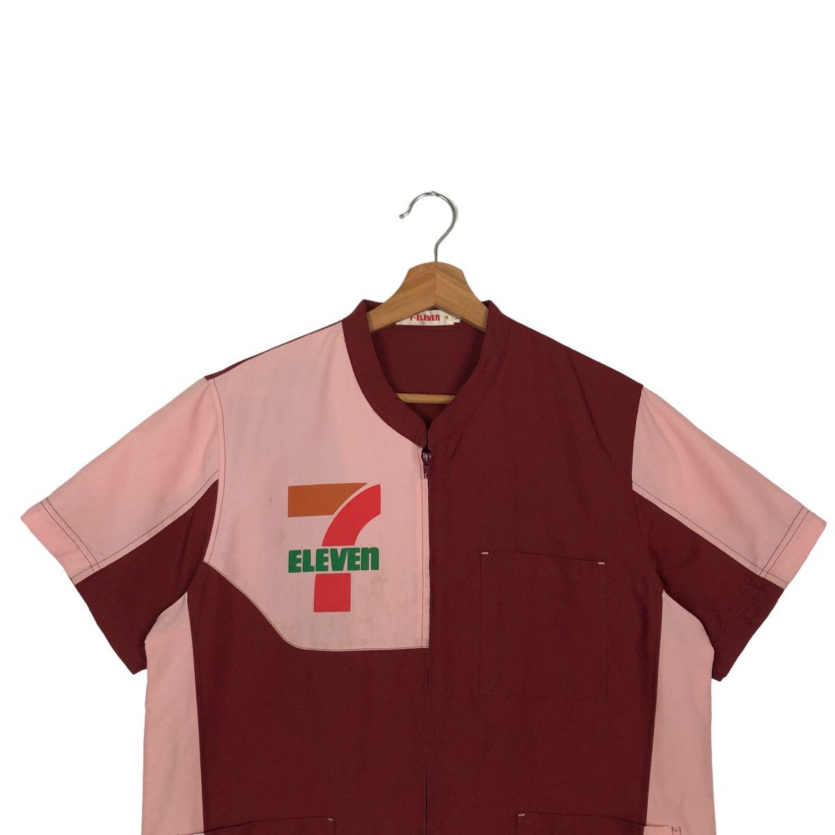Japanese Brand 🔥VINTAGE WORK JACKET 7-ELEVEN BIG LOGO Size US M / EU 48-50 / 2 - 2 Thumbnail