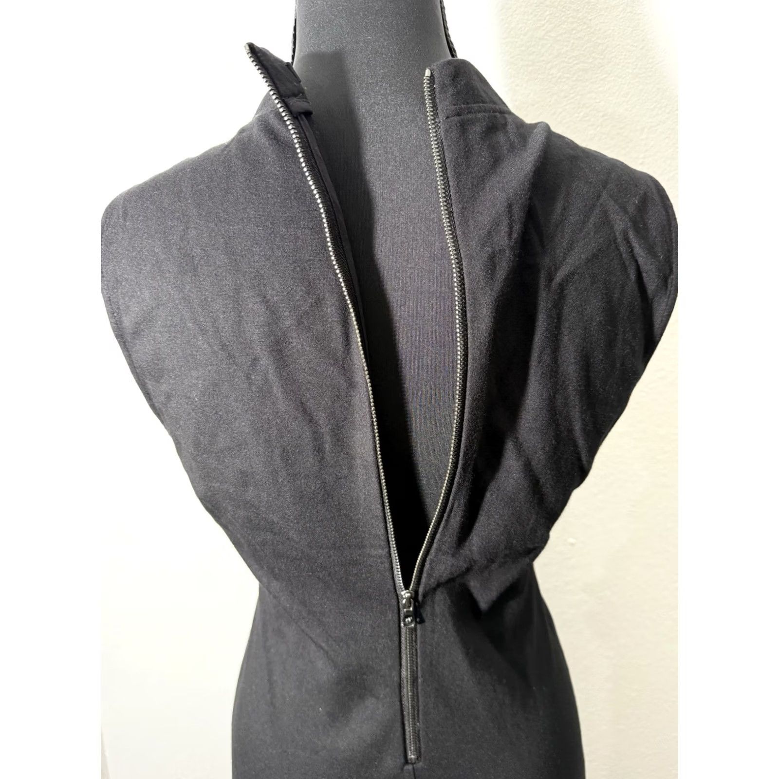 Kenneth Cole Kenneth Cole New York Black Sleeveless Bodycon Dress | Size 8 | Zip Back | Party/Cocktail Size M / US 6-8 / IT 42-44 - 3 Thumbnail