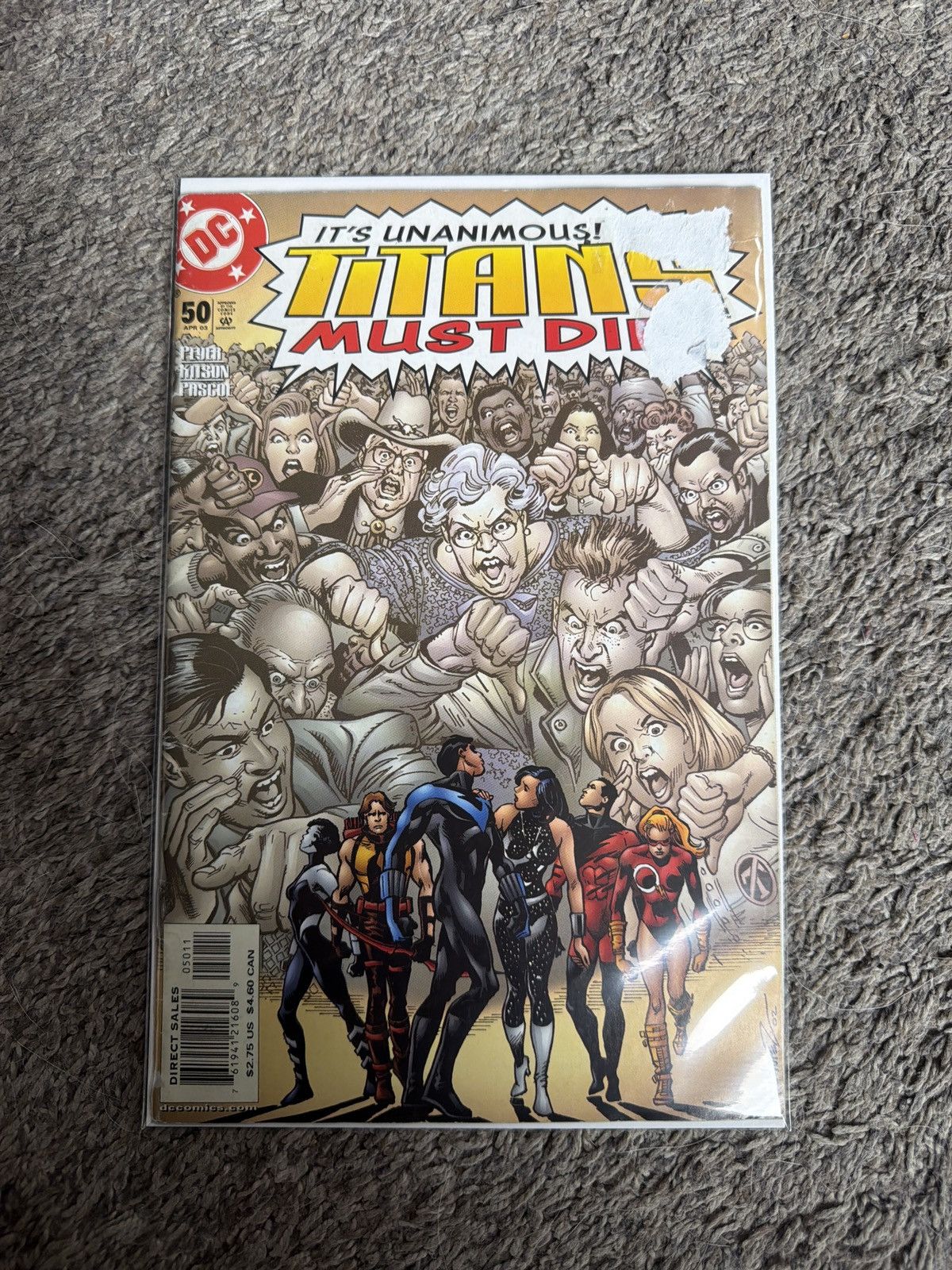 DC Comics 2003 DC Comics The Titans #50 Murder By Consensus Conclusion Size ONE SIZE - 1 Thumbnail
