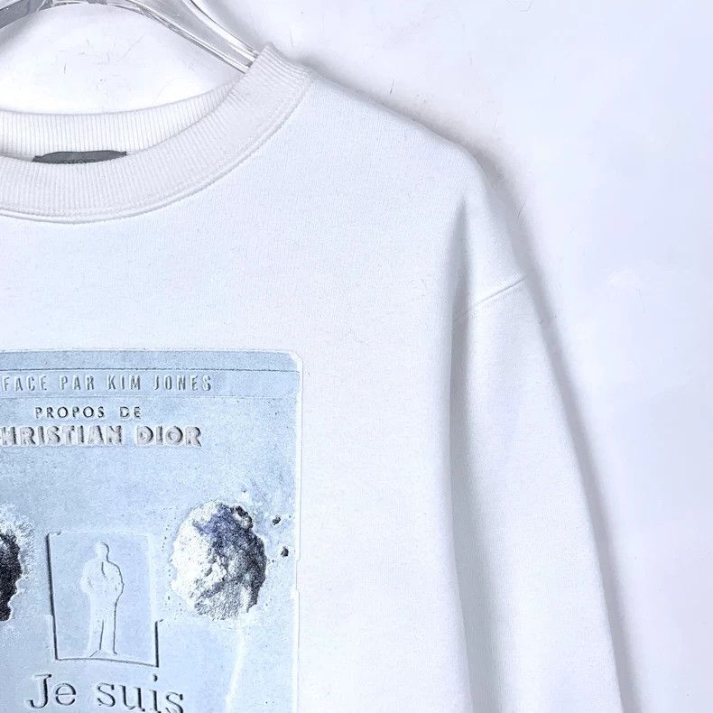 Dior Dior White pattern printed cotton round-neck long-sleeved s Size US XS / EU 42 / 0 - 3 Thumbnail