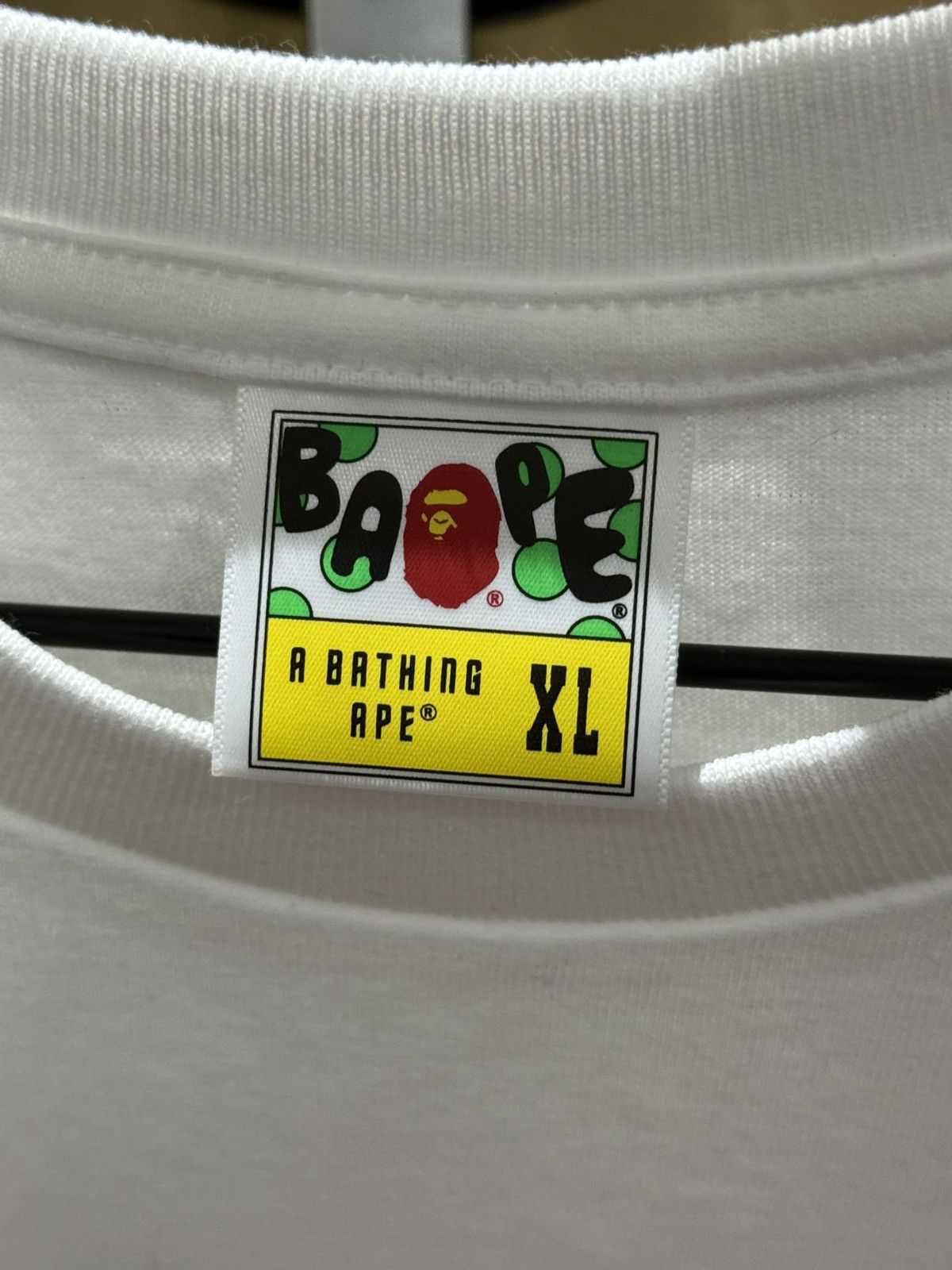 Bape BAPE STA Tee White XL A Bathing Ape Made in Japan Nowhere Co Size US XL / EU 56 / 4 - 3 Thumbnail