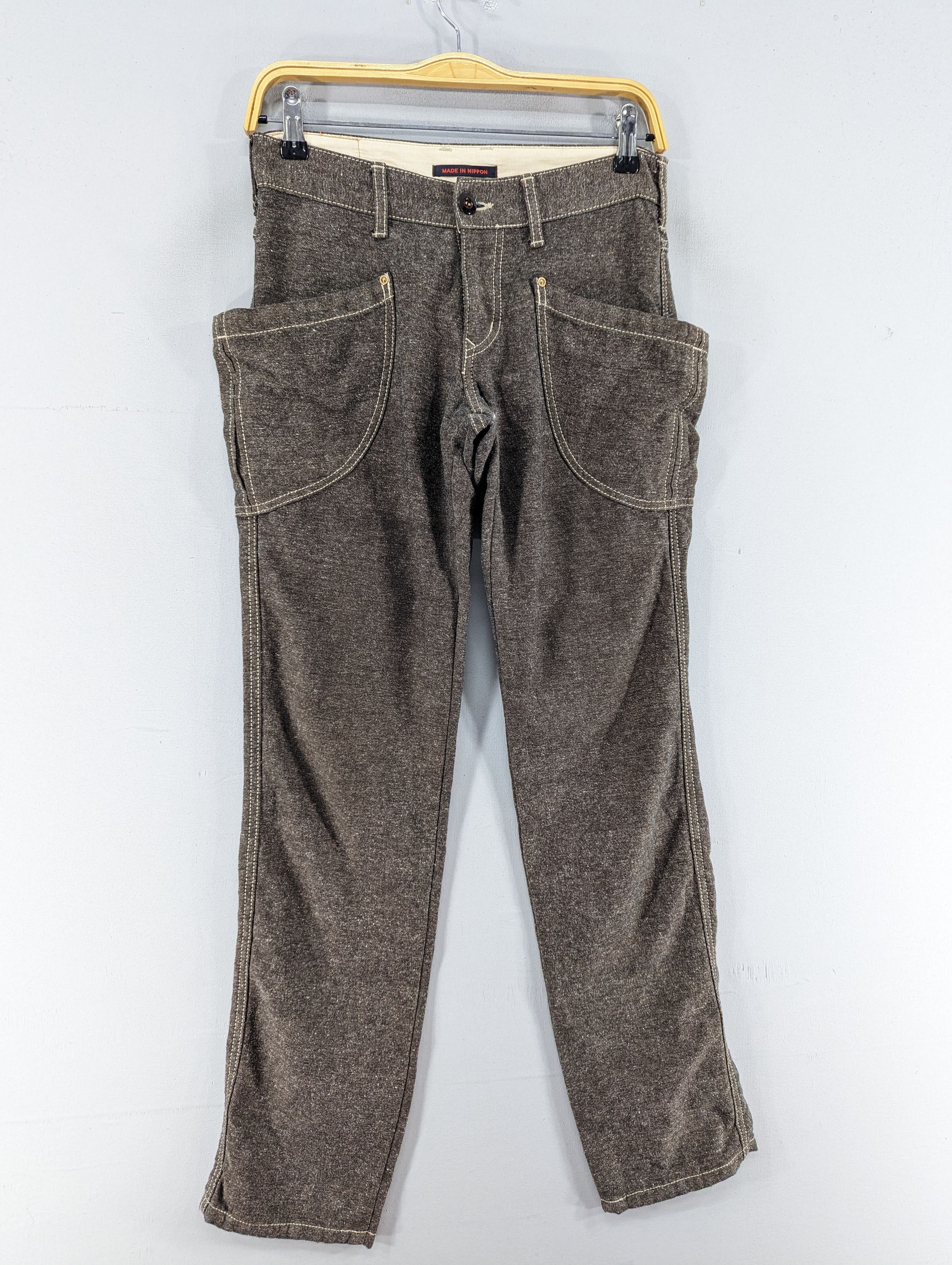 Designer × Japanese Brand × Vintage Vintage Et Boite By Blueway Big Pocket Pant Size 28" / US 6 / IT 42 - 3 Thumbnail