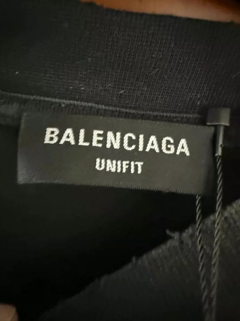 Balenciaga Flame ink-splashing short sleeve