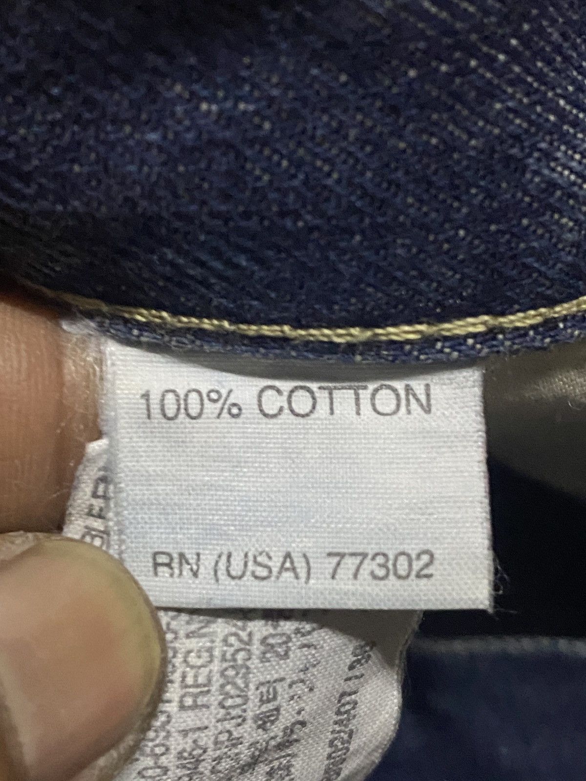 Rhude × Zara Vintage Zara Denim Distressed Straight Fit Jeans Size US 29 - 21 Thumbnail
