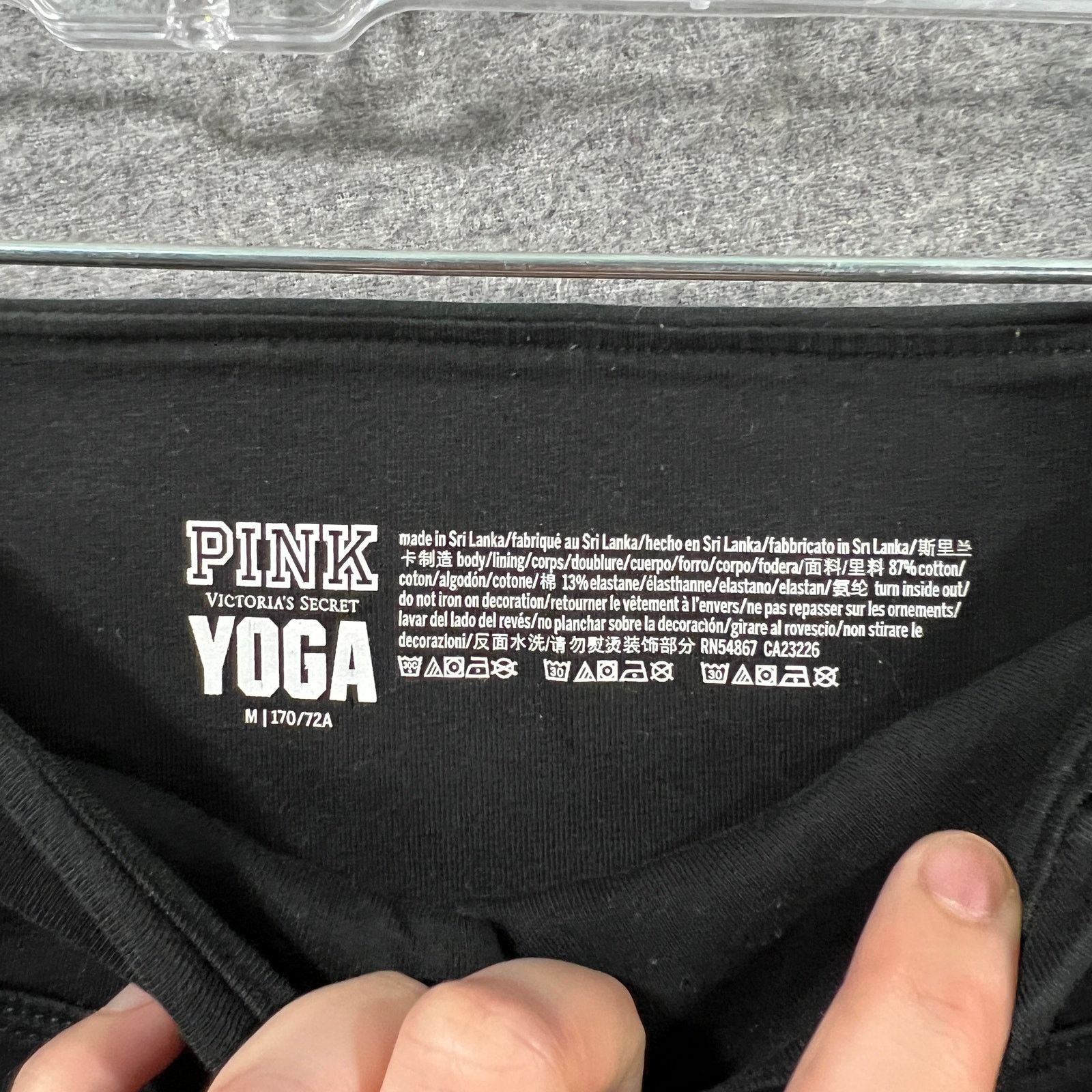 Other PINK Women's Black Legging Size M Size 28" / US 6 / IT 42 - 3 Thumbnail