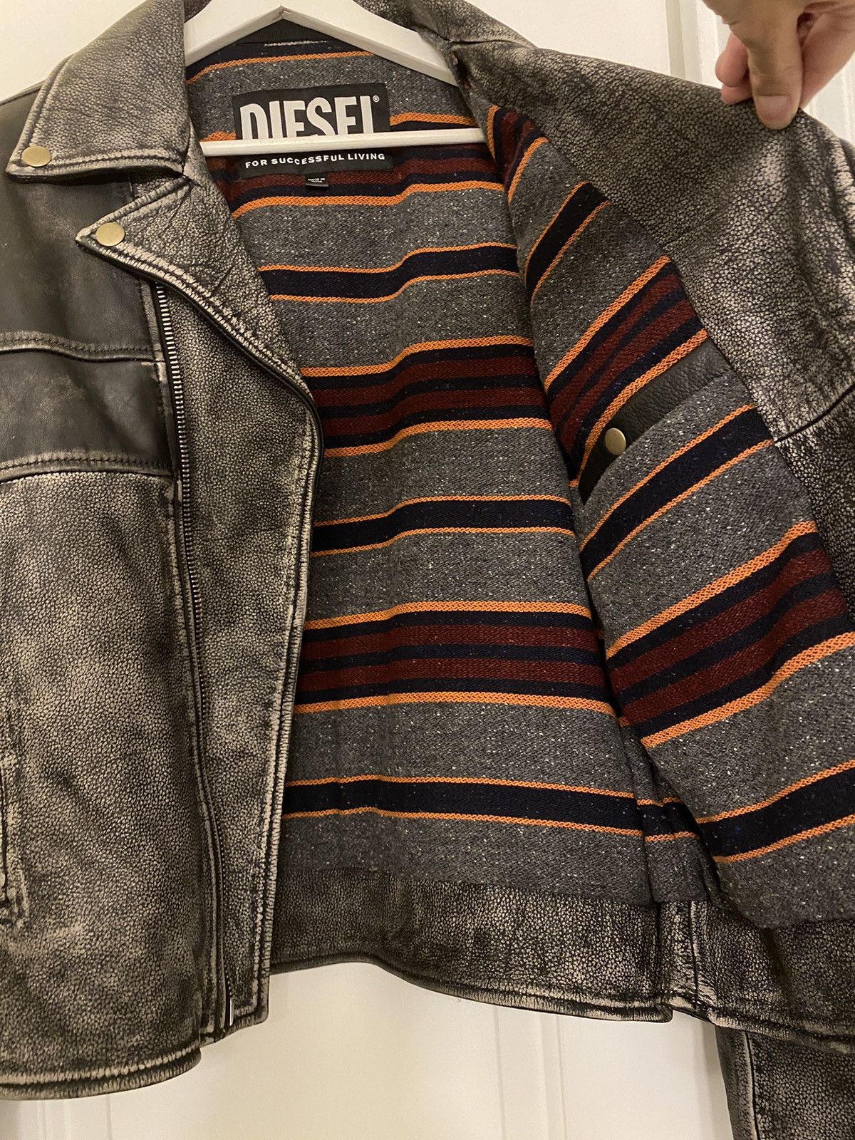 Diesel Diesel L-Conway leather jacket Size US S / EU 44-46 / 1 - 4 Thumbnail