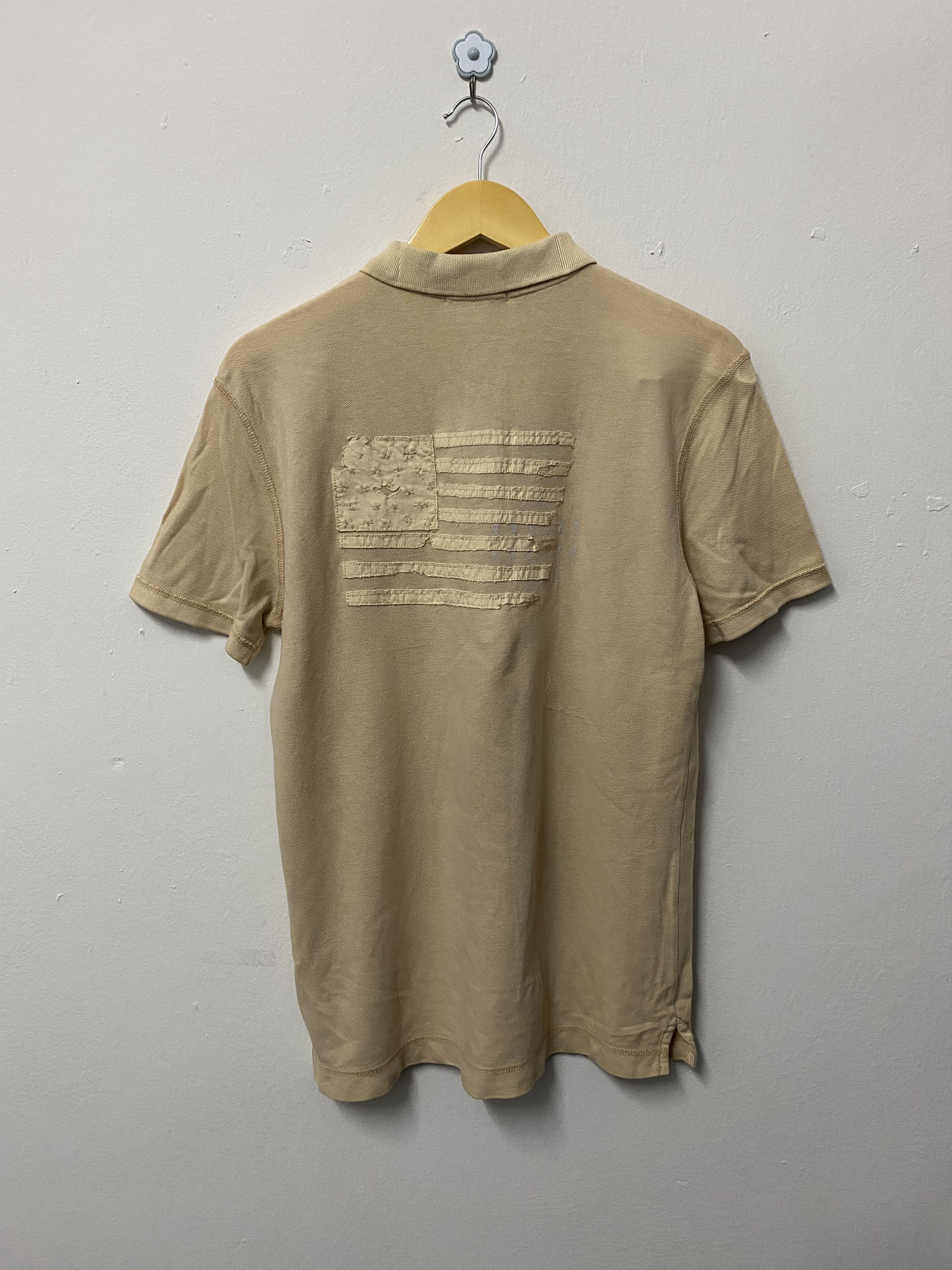 Polo Ralph Lauren Vintage Polo Ralph Lauren Embroidery Flag USA Shirt Size US S / EU 44-46 / 1 - 2 Thumbnail