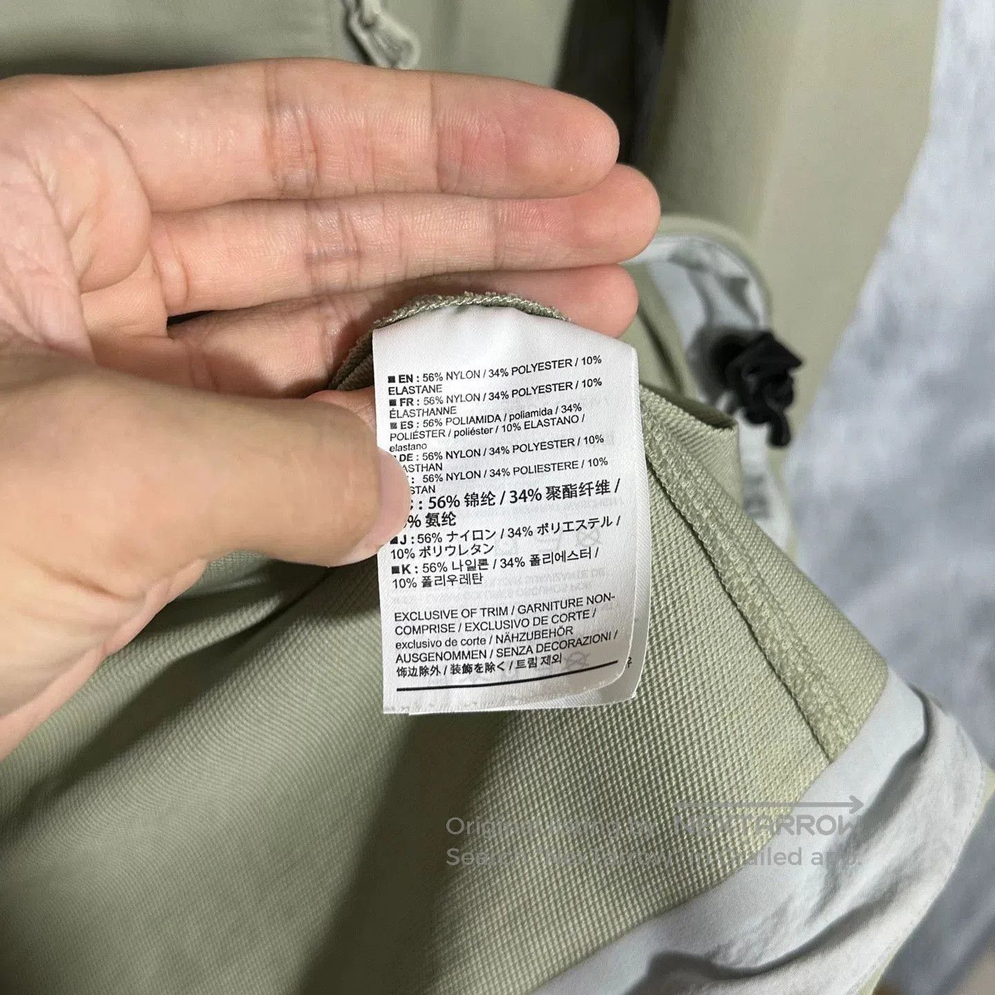 Arc'teryx Arcteryx Gamma LT Jacket in Grey Green. Size US L / EU 52-54 / 3 - 7 Thumbnail