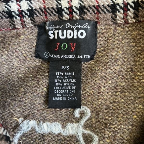 Vintage Vintage Studio Joy wool blend patchwork sweater vest Size S / US 4 / IT 40 - 3 Thumbnail