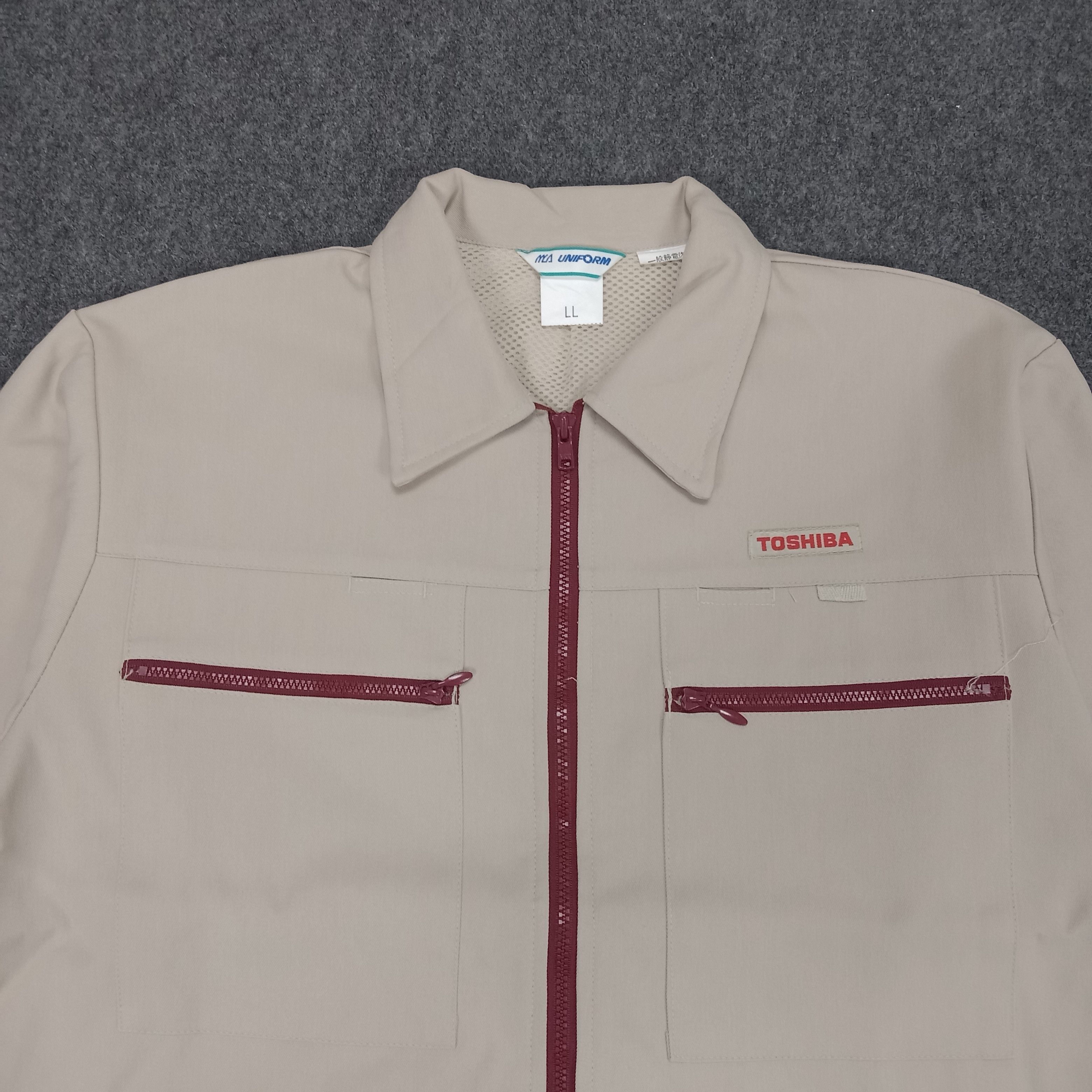 ウェア TOSHIBA Japanese Brand × Vintage × Workers Toshiba Japanese