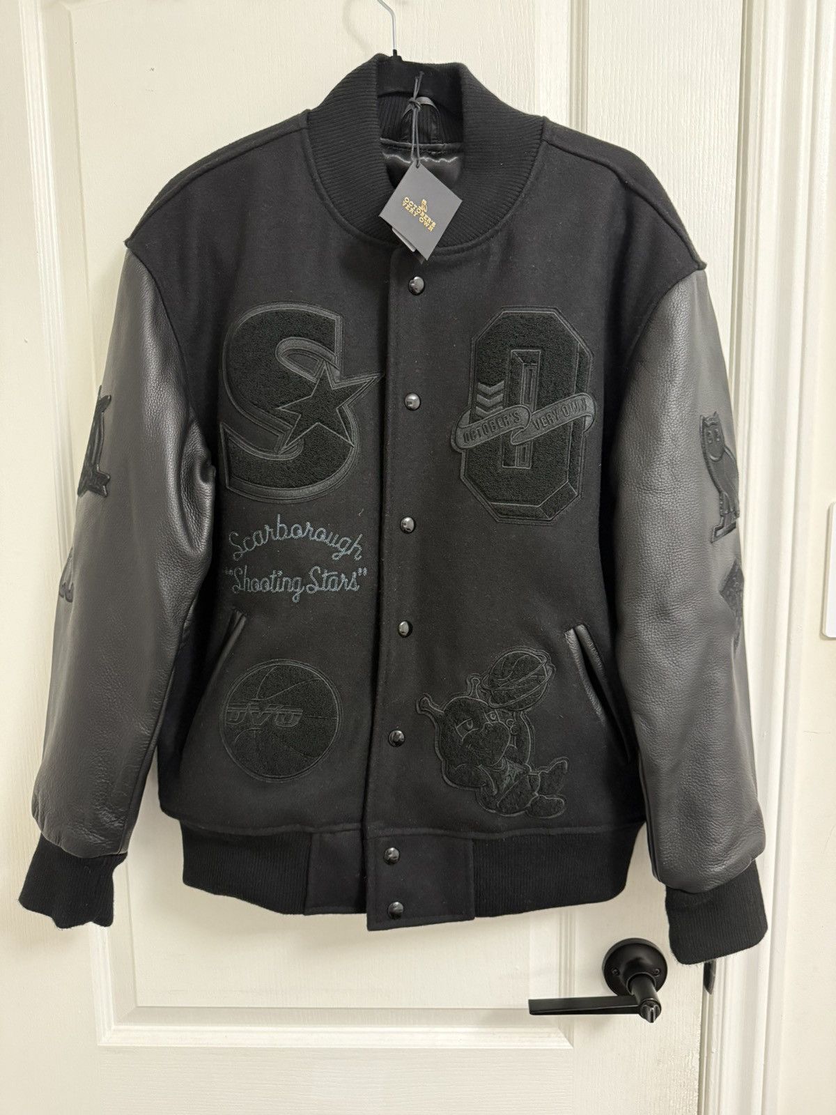 October's Very Own OVO x Scarborough Shooting Stars Varsity Jacket Size US S / EU 44-46 / 1 - 1 Thumbnail