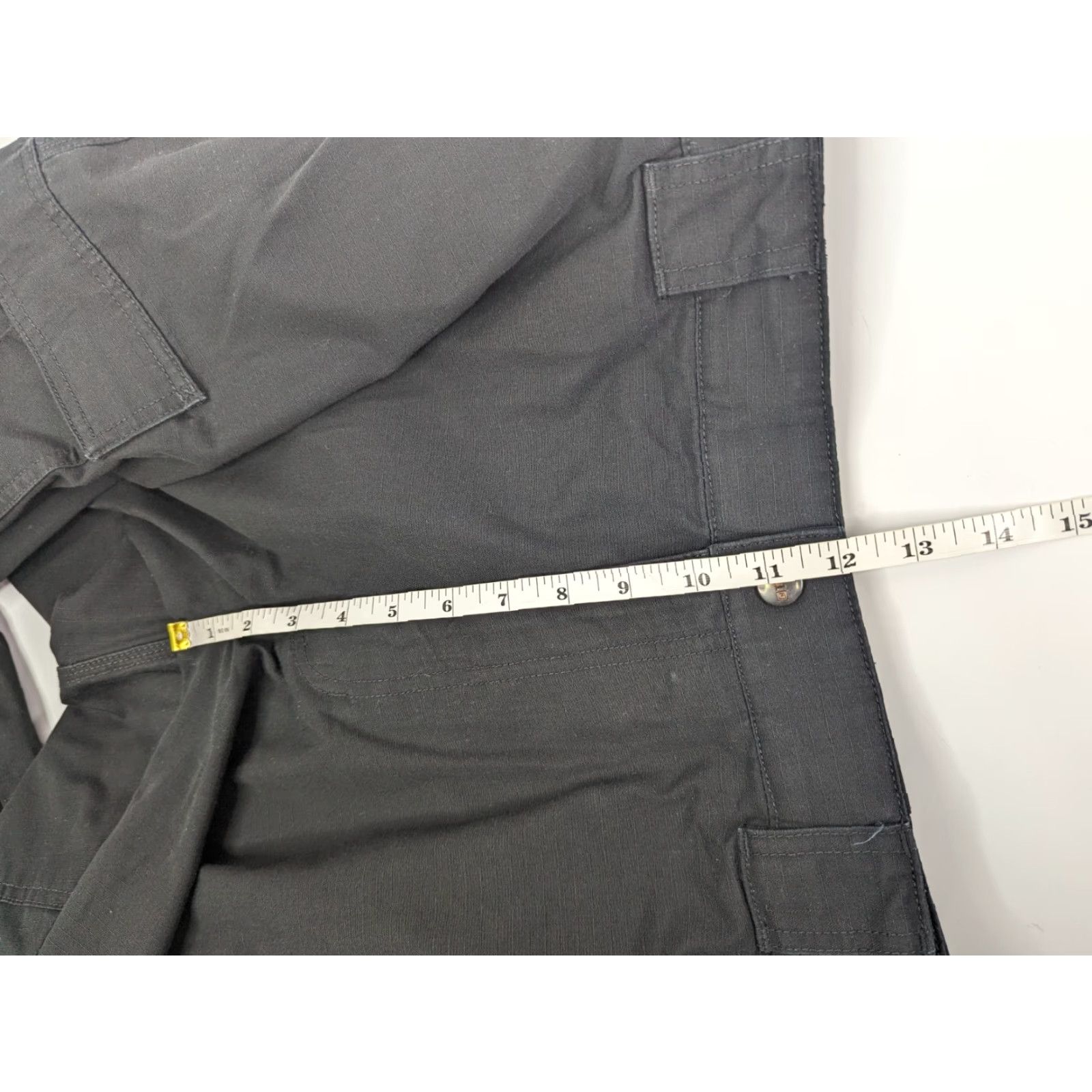 Vintage 5.11 Tactical Men's TDU Adjustable Work Ripstop Pants 74003 Black XL Long Cargo Straight Inseam 34 Mens Size US 36 / EU 52 - 7 Thumbnail
