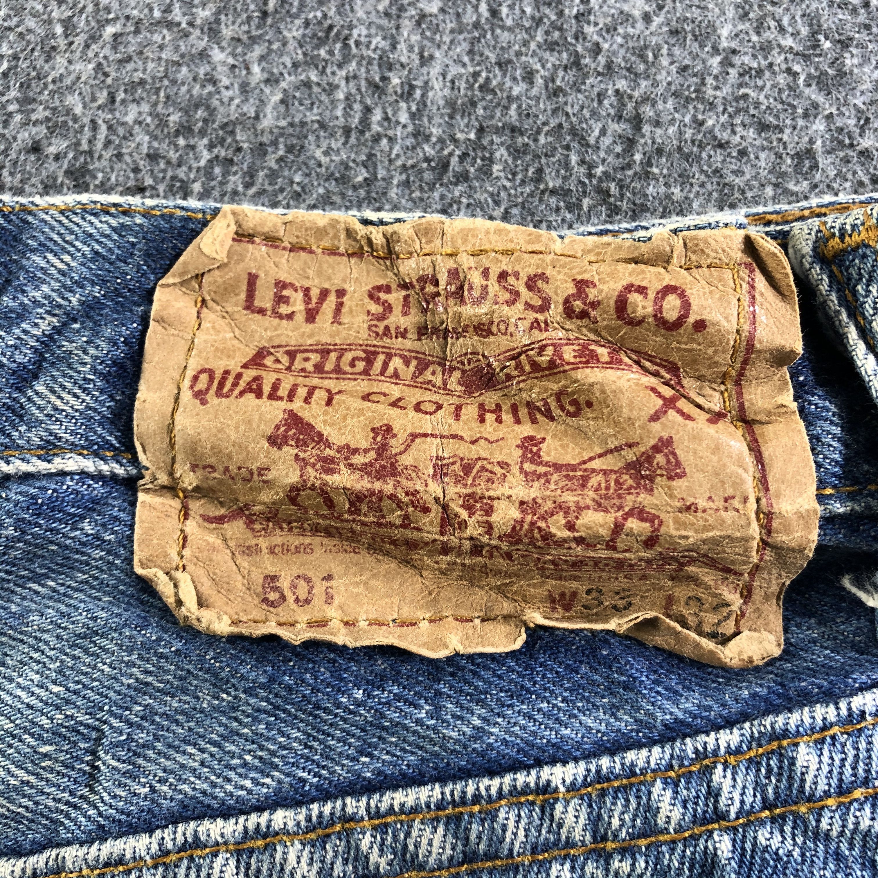 Levi's × Vintage Vintage Levis 501 Jeans-J4575 Size 32" / US 10 / IT 46 - 5 Thumbnail