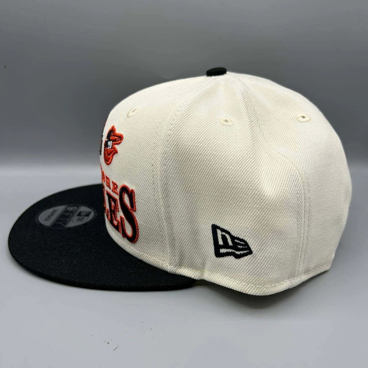 New Era Baltimore Orioles Hat Men White Black Snap Back Cap New Size ONE SIZE - 6 Thumbnail