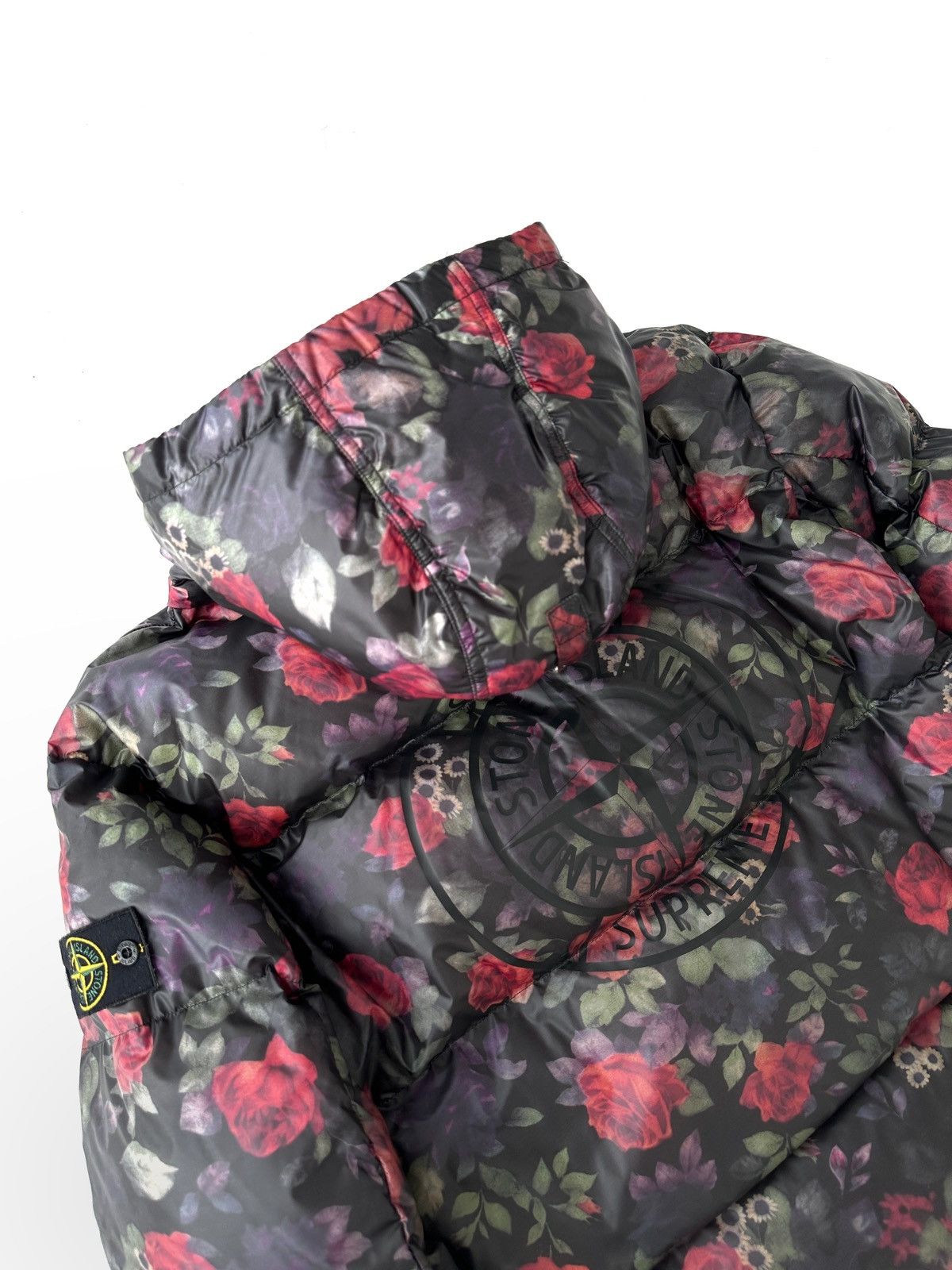 Stone Island × Supreme Stone Island x Supreme Lamy Cover Stampato Puffy Jacket Size US XL / EU 56 / 4 - 11 Thumbnail