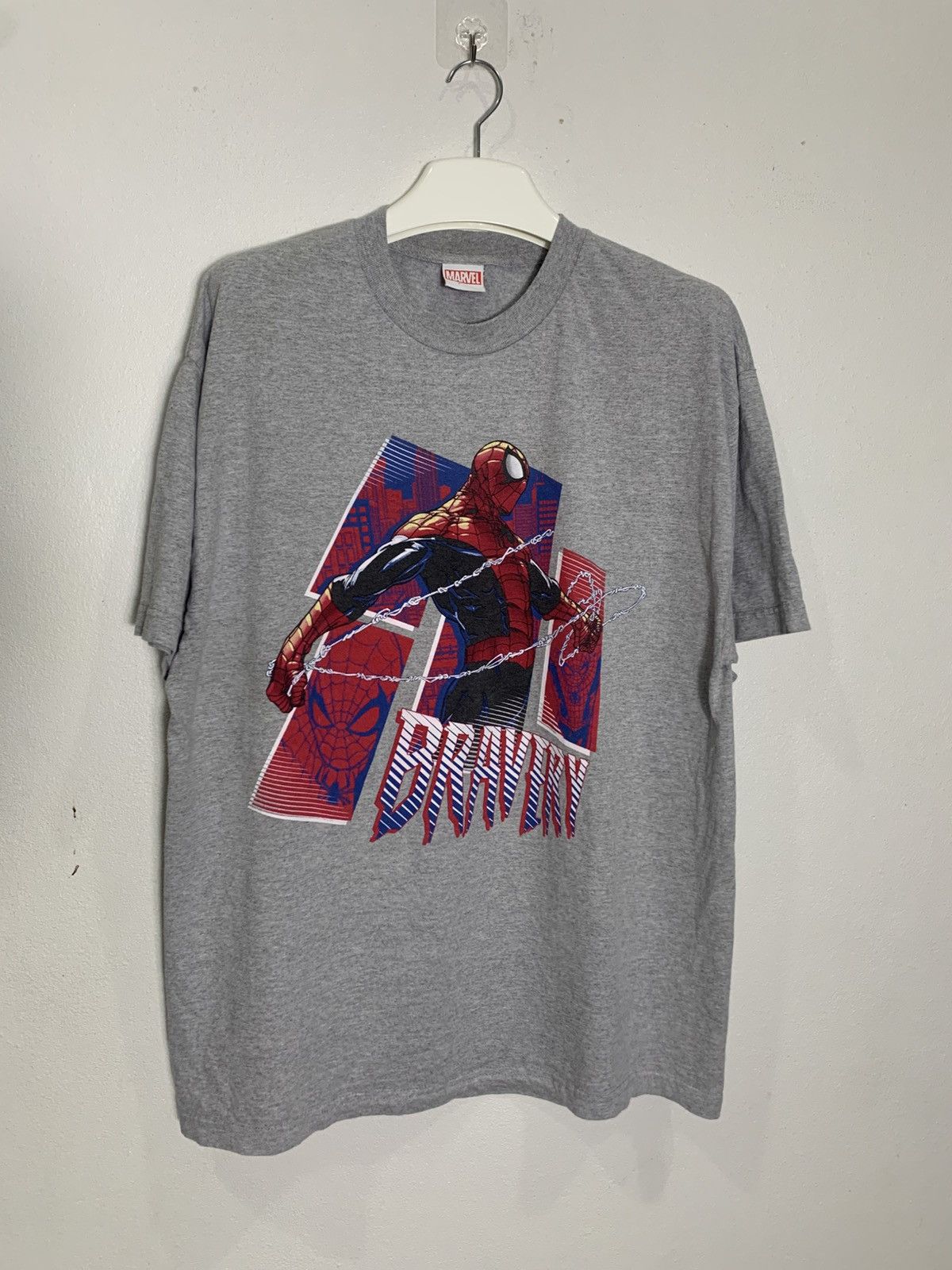 Vintage Vintage 2000’s Spiderman Marvel comics Tshirt Size US XL / EU 56 / 4 - 1 Thumbnail