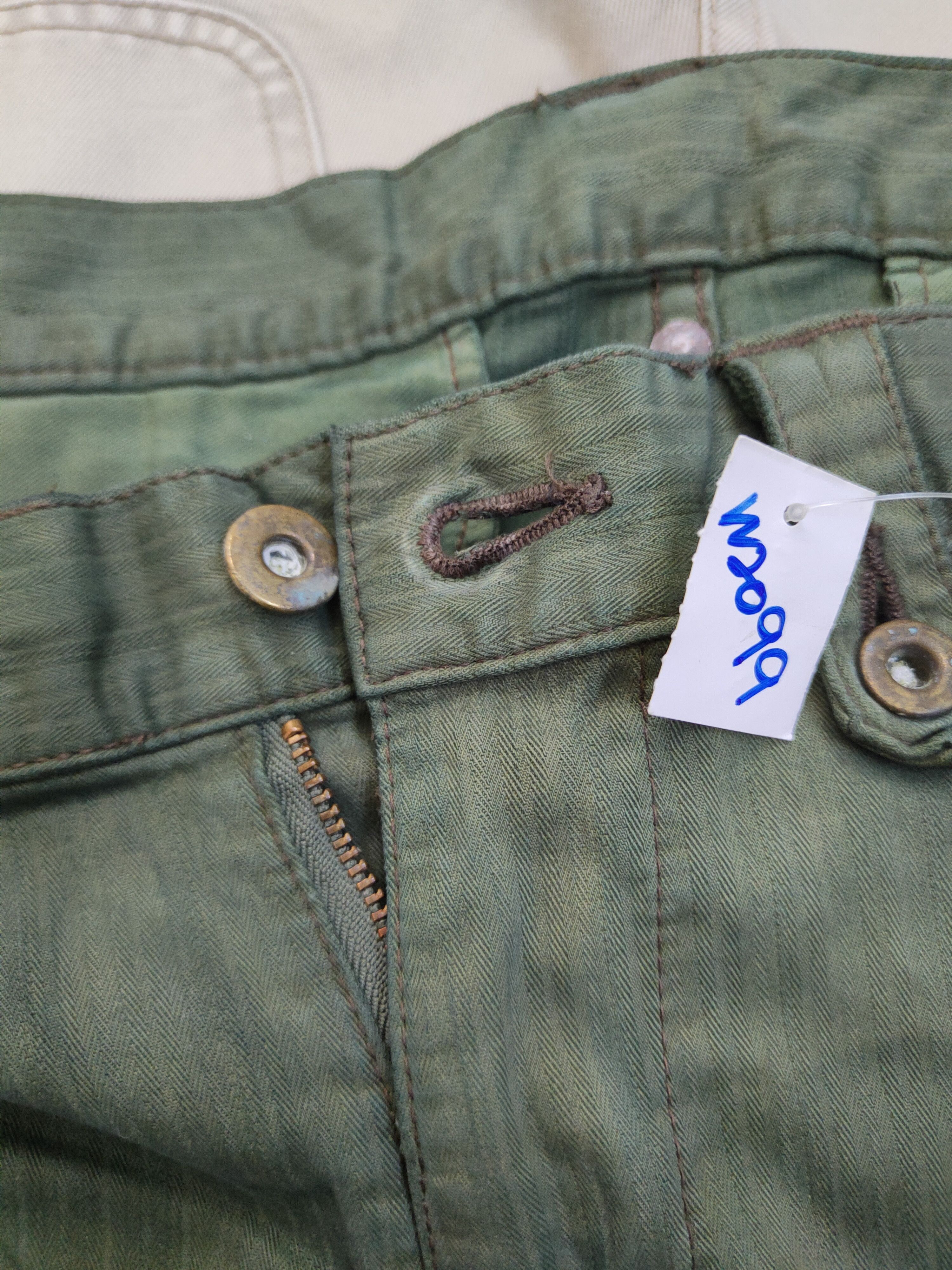 BIGI Bigi Green faded Multipocket Tactical Cargo Pants #W2099 Size US 31 - 14 Thumbnail