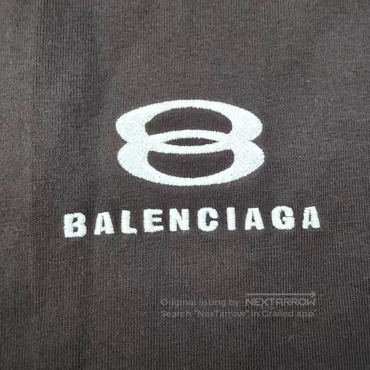 Balenciaga Balenciaga Double Ring Embroidery Tee. Size US M / EU 48-50 / 2 - 3 Thumbnail