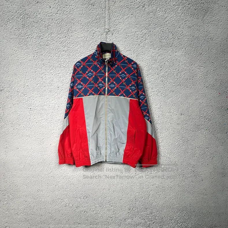 Gucci Gucci Retro stitching printed reflective colour block jack Size US M / EU 48-50 / 2 - 1 Thumbnail