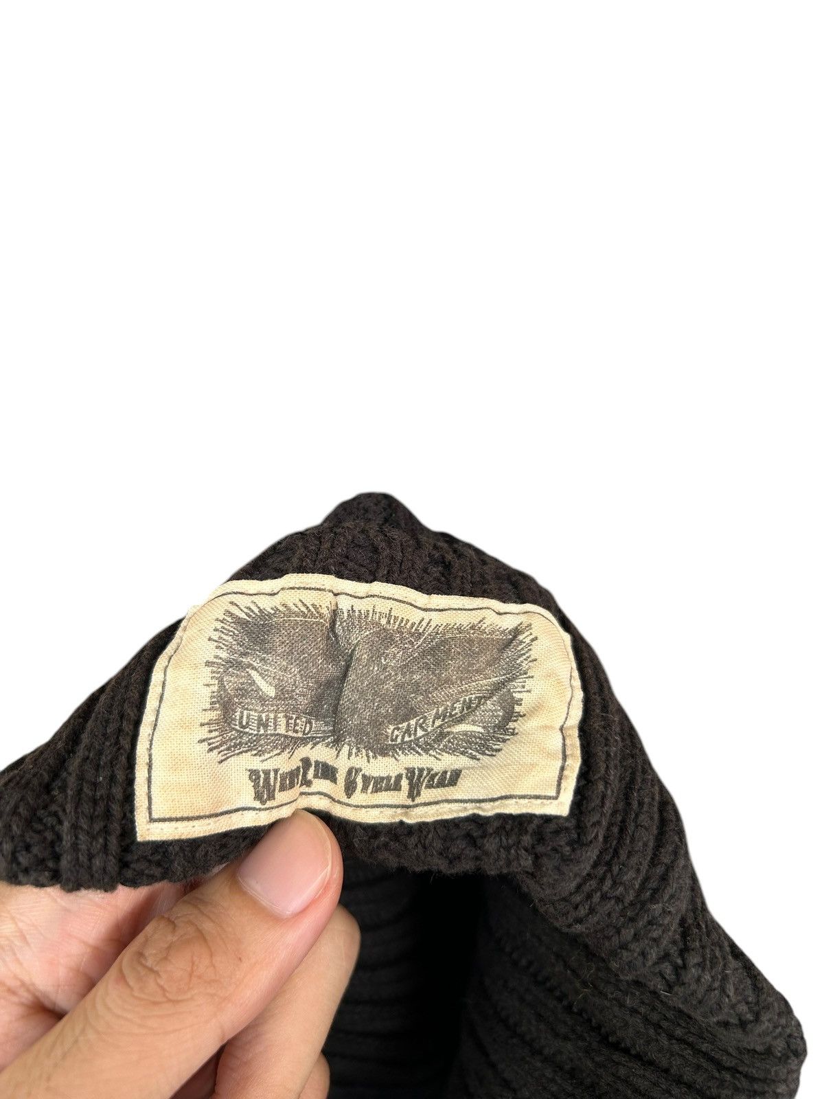 Japanese Brand × Kapital × Vintage Sunfaded Made in Japan west ride Beanie Hats Size ONE SIZE - 8 Thumbnail