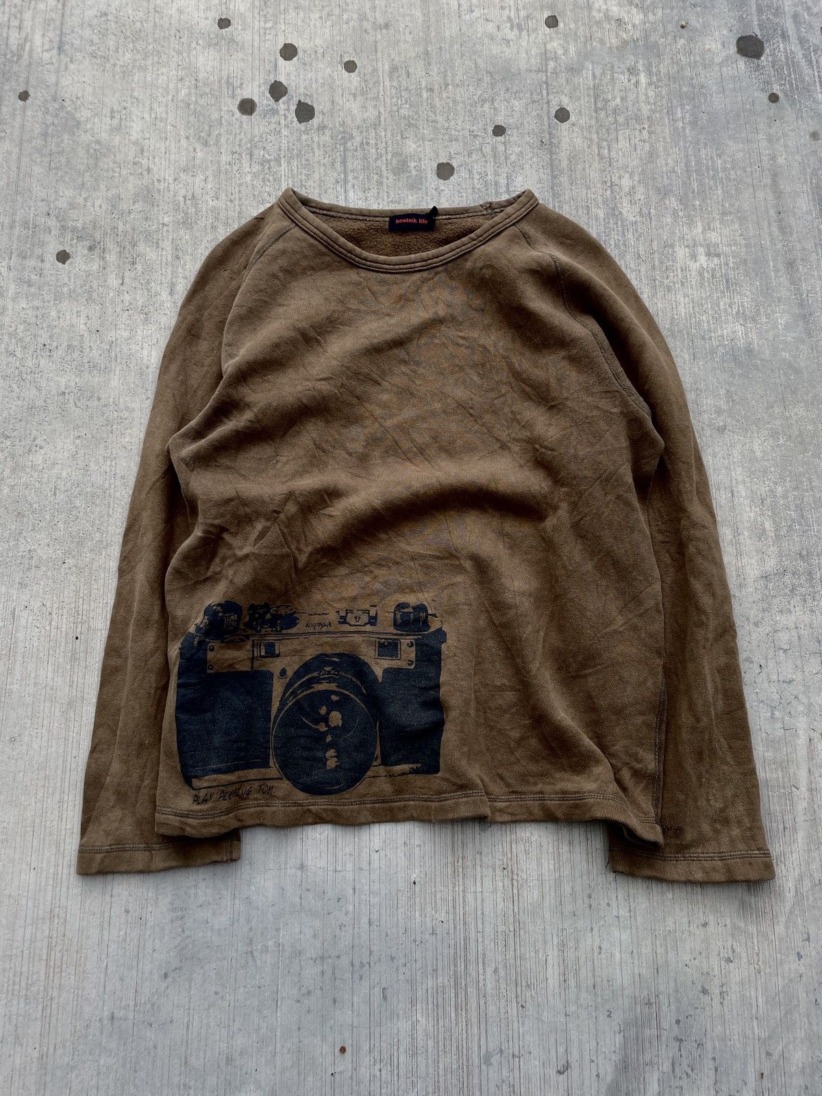 Hysteric Glamour 2000s JAPANESE BRAND BEATNIK LIFE VKEI EMO PUNK LONGSLEEVE Size S / US 4 / IT 40 - 1 Thumbnail