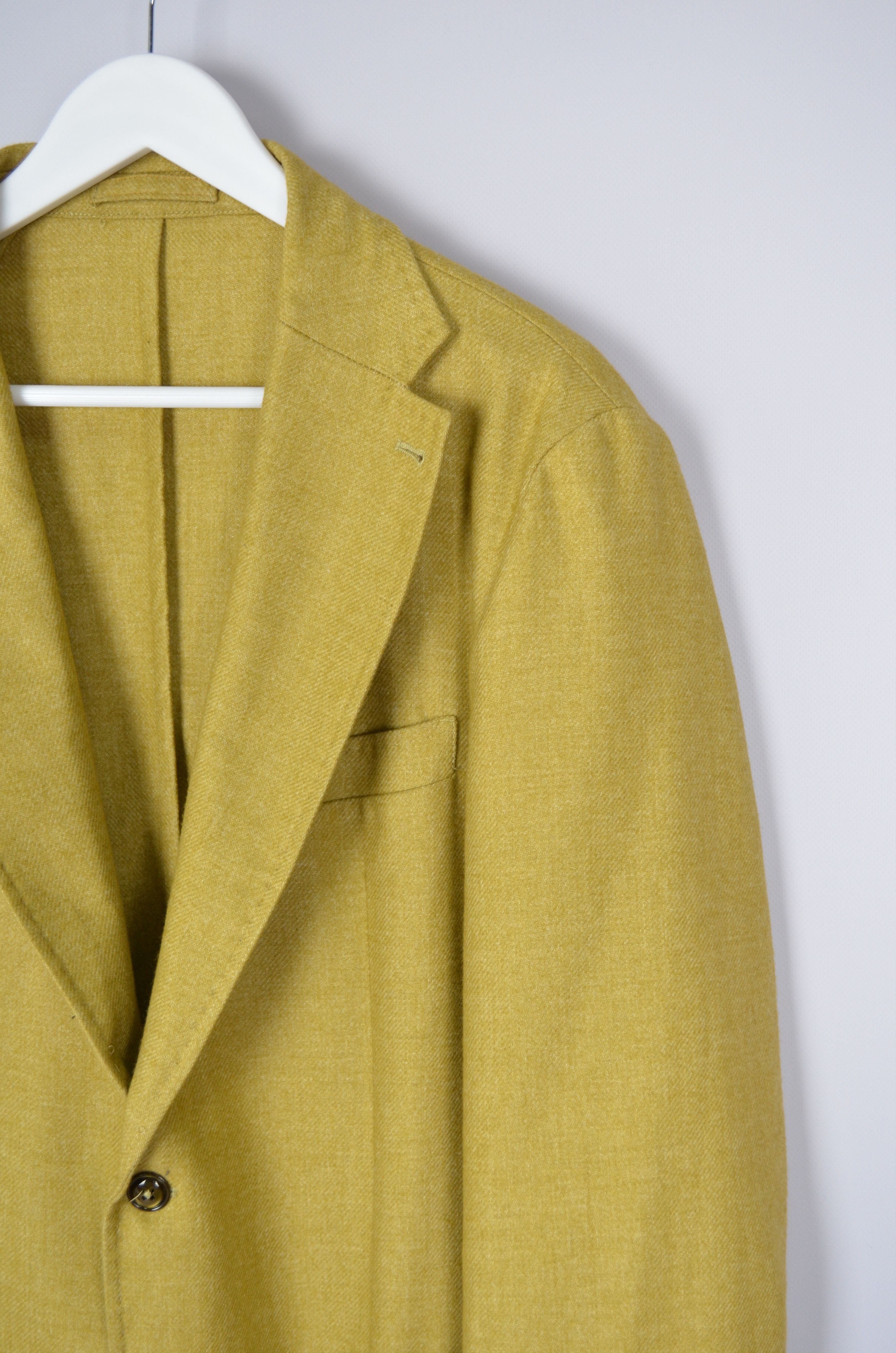 Designer Exibit La Sartoria Wool Polyester Blend Blazer Size US44 Size 44R - 5 Thumbnail