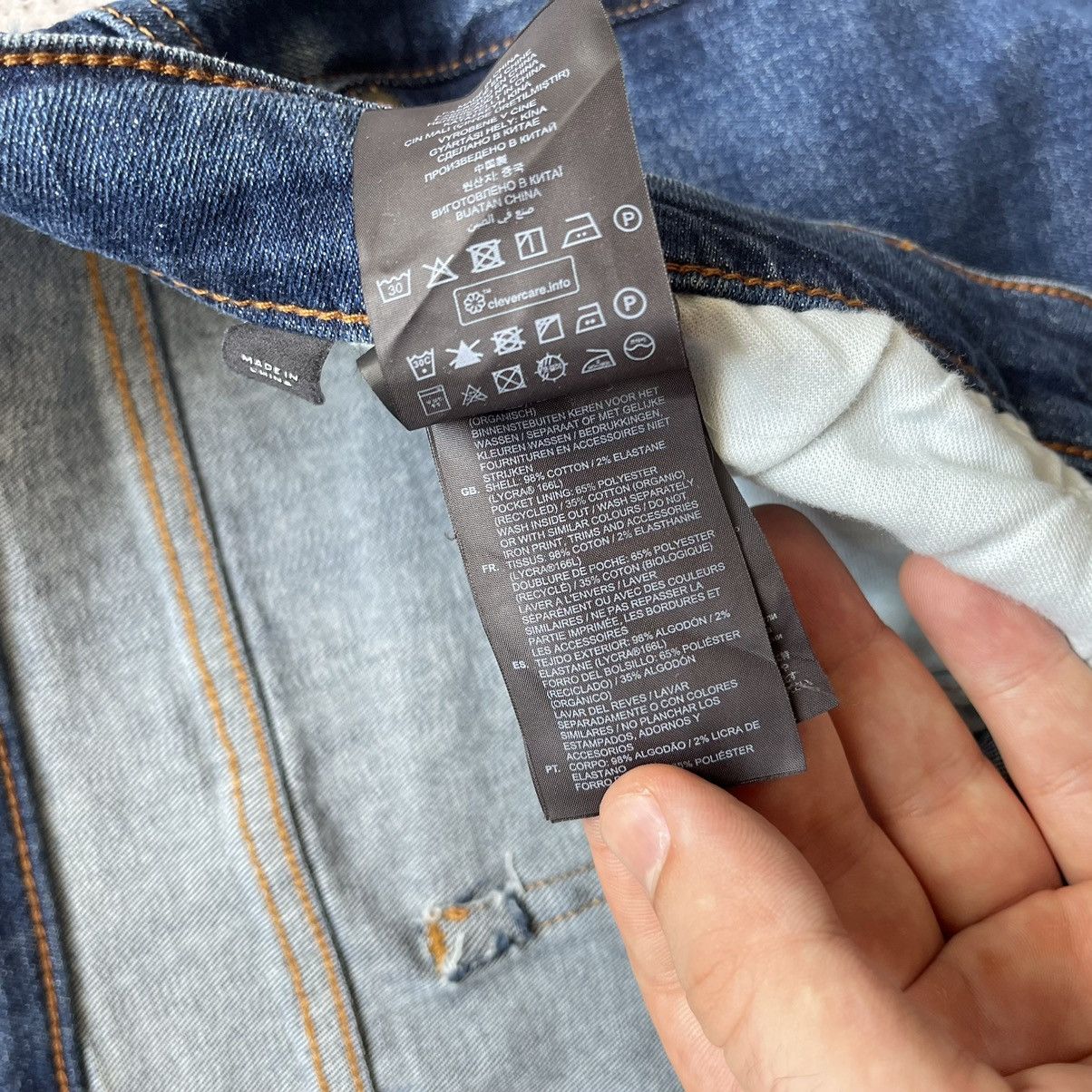 G-Star × Jean Gstar Raw 3301 Skinny Size US 38 / EU 54 - 11 Thumbnail