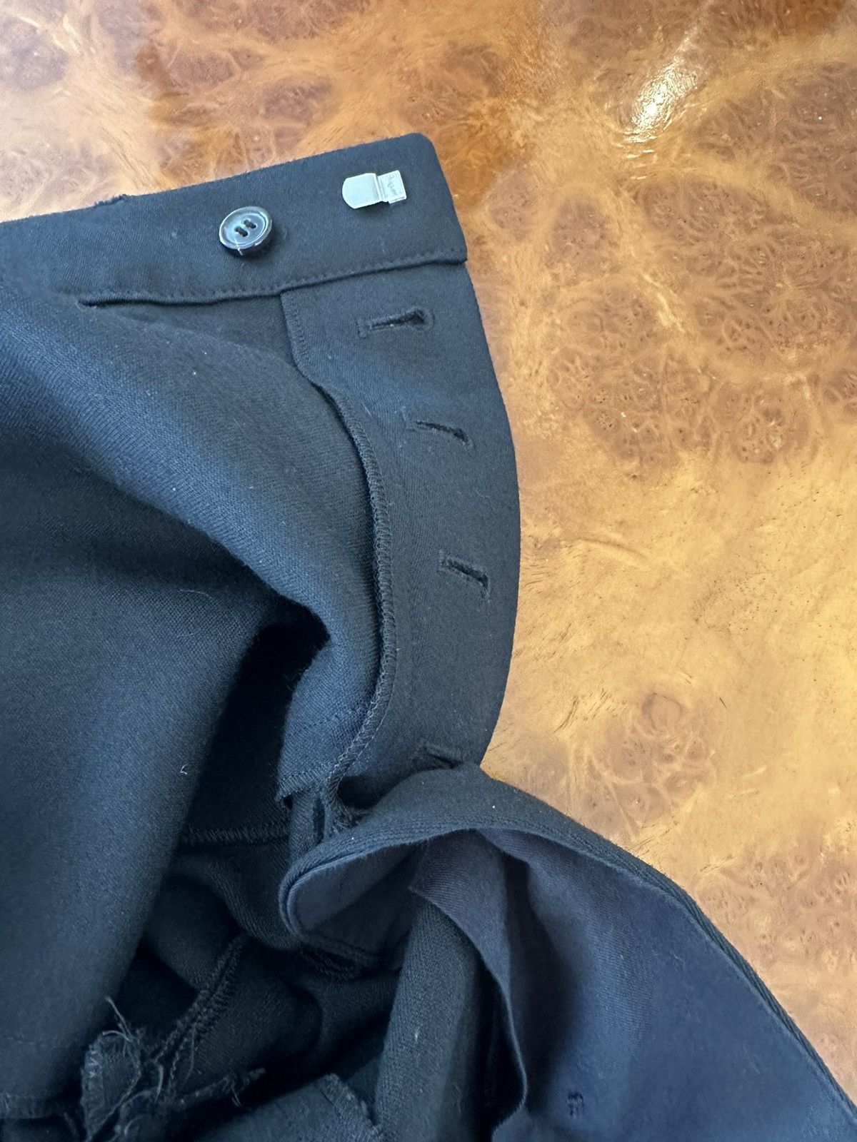 Balmain Black Wool Shorts Size US 28 / EU 44 - 7 Thumbnail