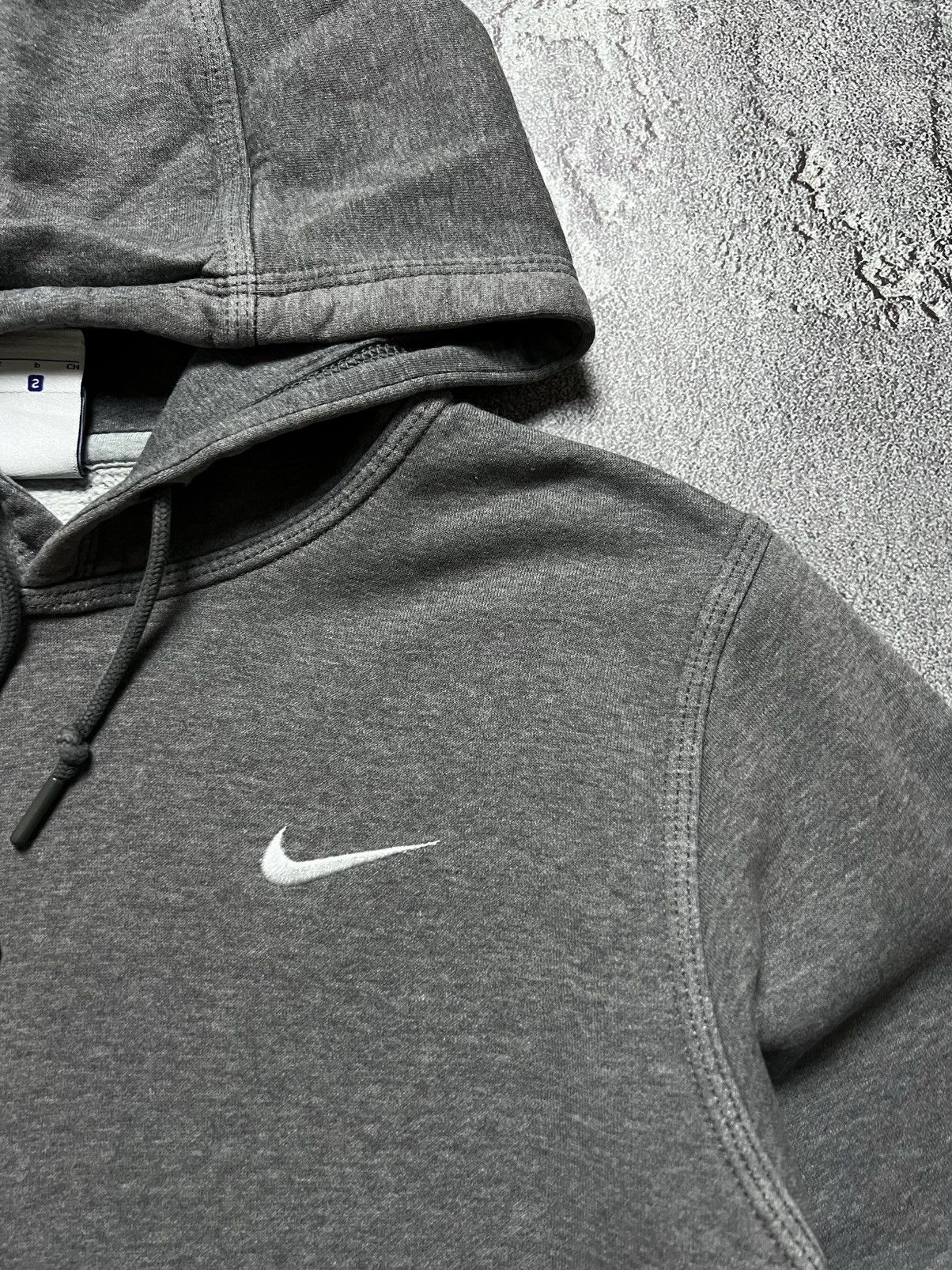 Nike Vintage Nike Hoodie Big Swoosh Logo Retro Long Sleeve S Size US S / EU 44-46 / 1 - 3 Thumbnail