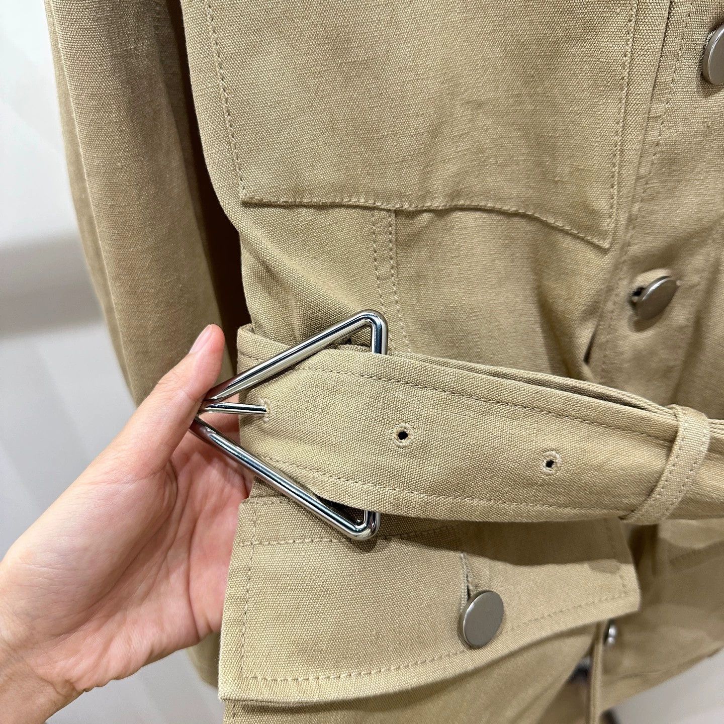 Bottega Veneta Bottega Veneta mar105 Lt Stretch Linen Waist Jacket 38 Size XS / US 0-2 / IT 36-38 - 5 Thumbnail