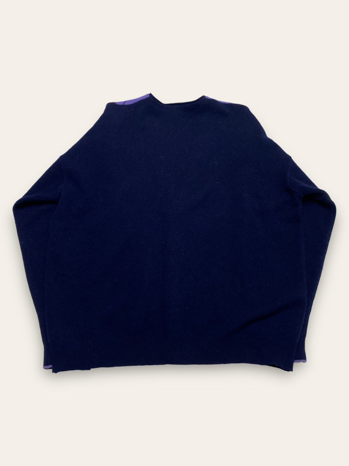 Vintage Vintage CLAN ROYAL Crazy Colours Style Cardigan Y2k Size US XL / EU 56 / 4 - 5 Thumbnail