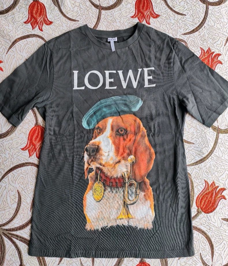 Loewe LOEWE Dog T-shirts Size XS / US 0-2 / IT 36-38 - 1 Thumbnail