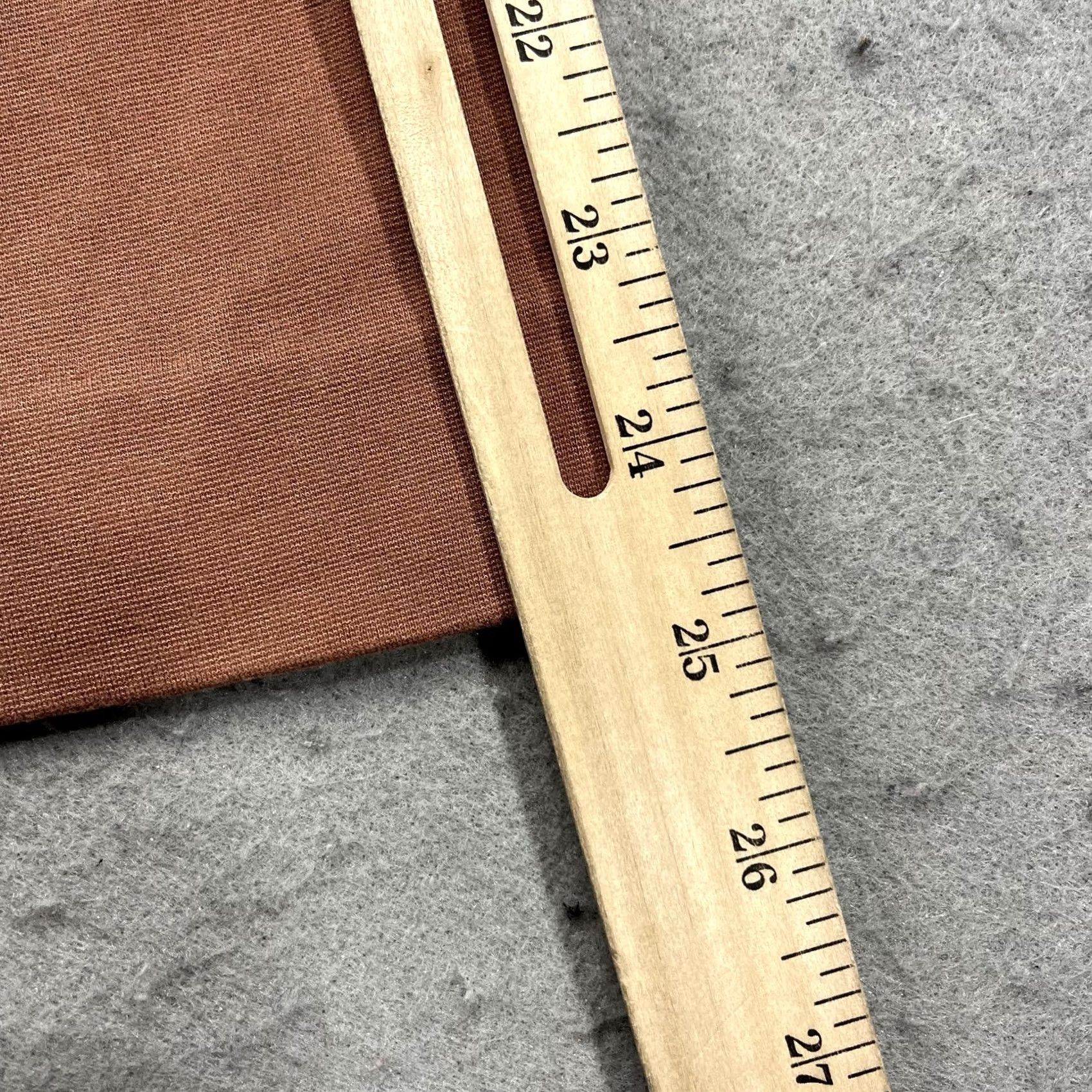 Vintage VINTAGE Wilfred Skirt Womens Small Brown Terracotta Midi Pencil Stretch Knit Aritzia Size 28" / US 6 / IT 42 - 6 Thumbnail