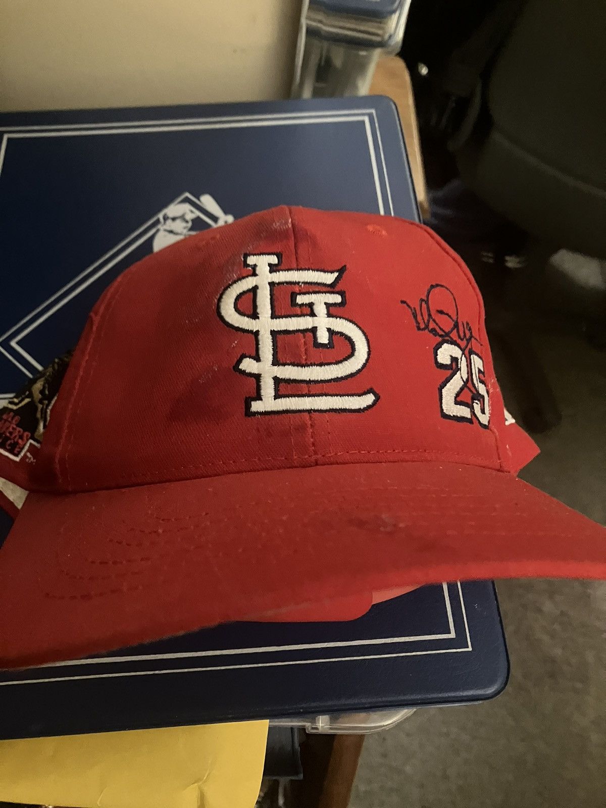 MLB vtg '90s St. Louis Cardinals Mark McGuire signature hat Size ONE SIZE - 7 Thumbnail