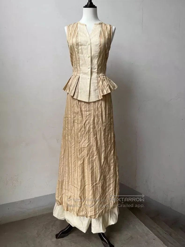Vintage Kenzo Vintage Victorian Vest Skirt Set. Size US M / EU 48-50 / 2 - 1 Thumbnail