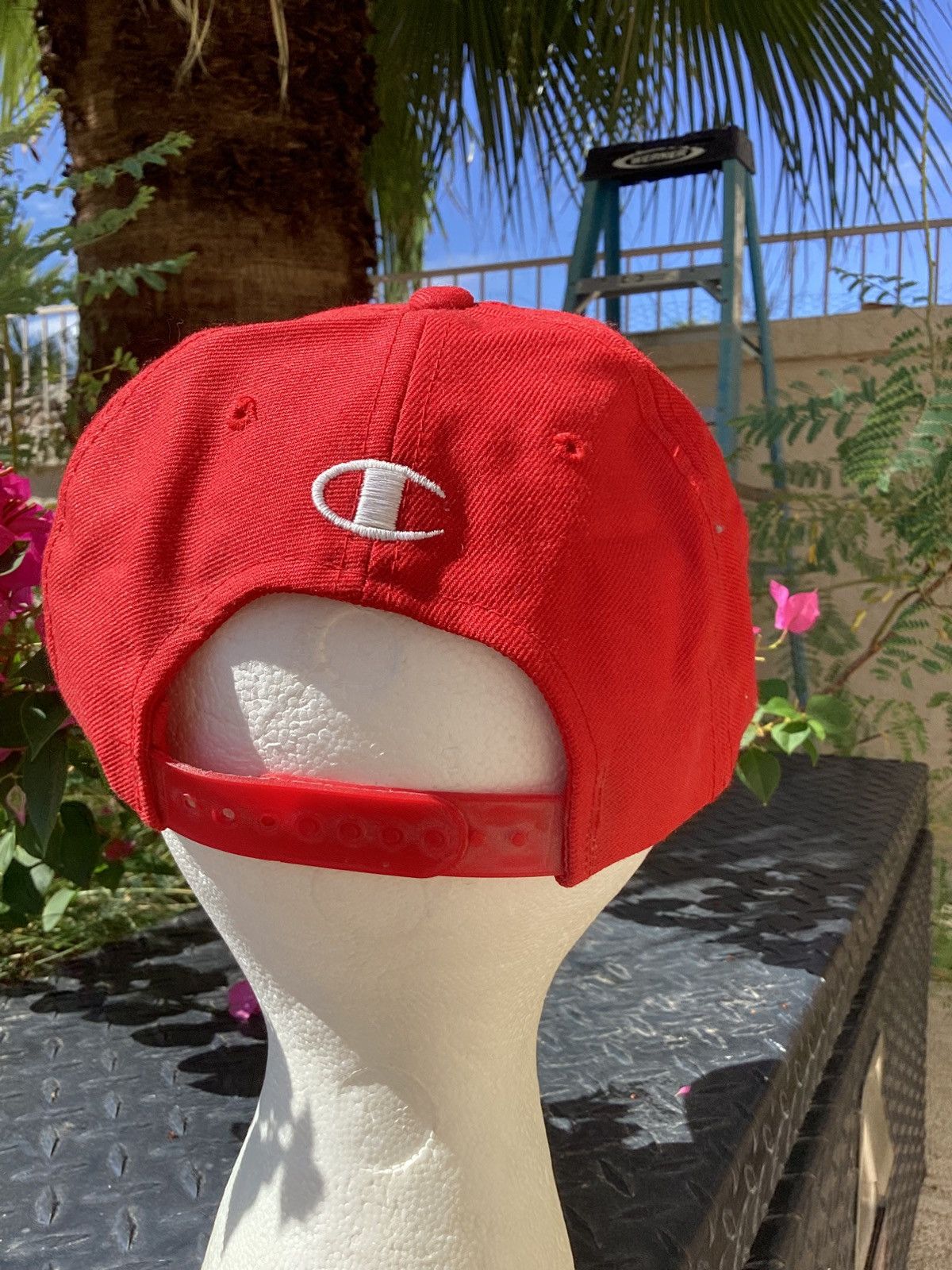 Champion Vintage 90s/Y2K NBA Chicago Bulls basketball champion hat Size ONE SIZE - 3 Thumbnail
