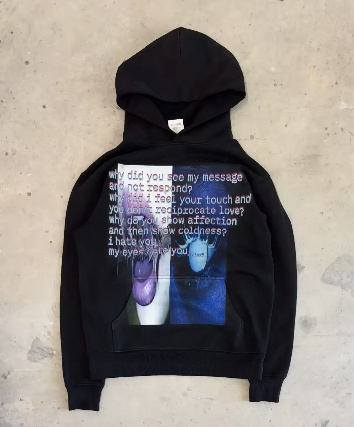 Japanese Brand Harajuku Thickened Hip Hop Save Me Hoodie Oversized Size US M / EU 48-50 / 2 - 1 Thumbnail