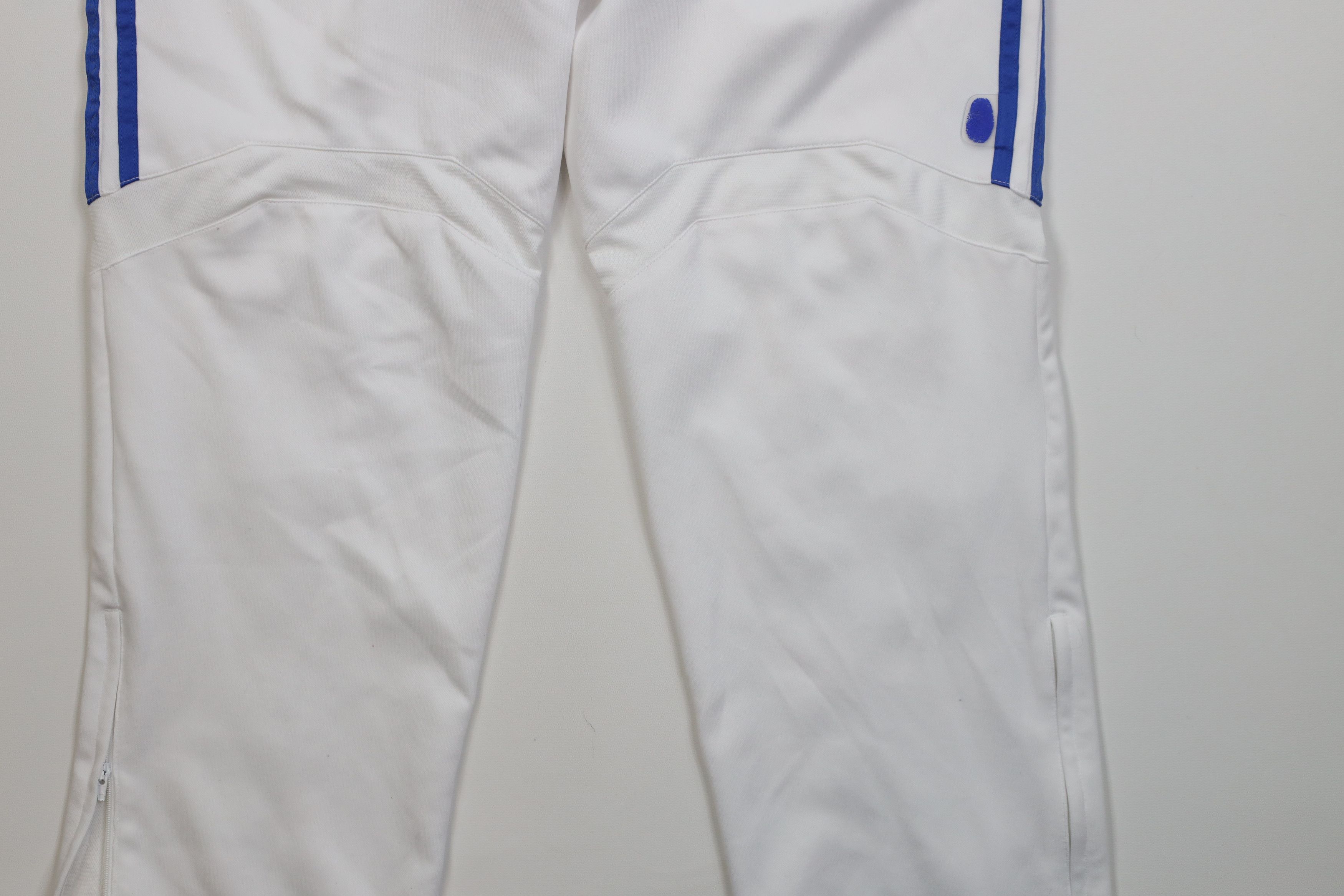 Adidas Vintage Y2K 2004 Adidas Warm Up Tapered Leg Pants White Size US 32 / EU 48 - 14 Thumbnail