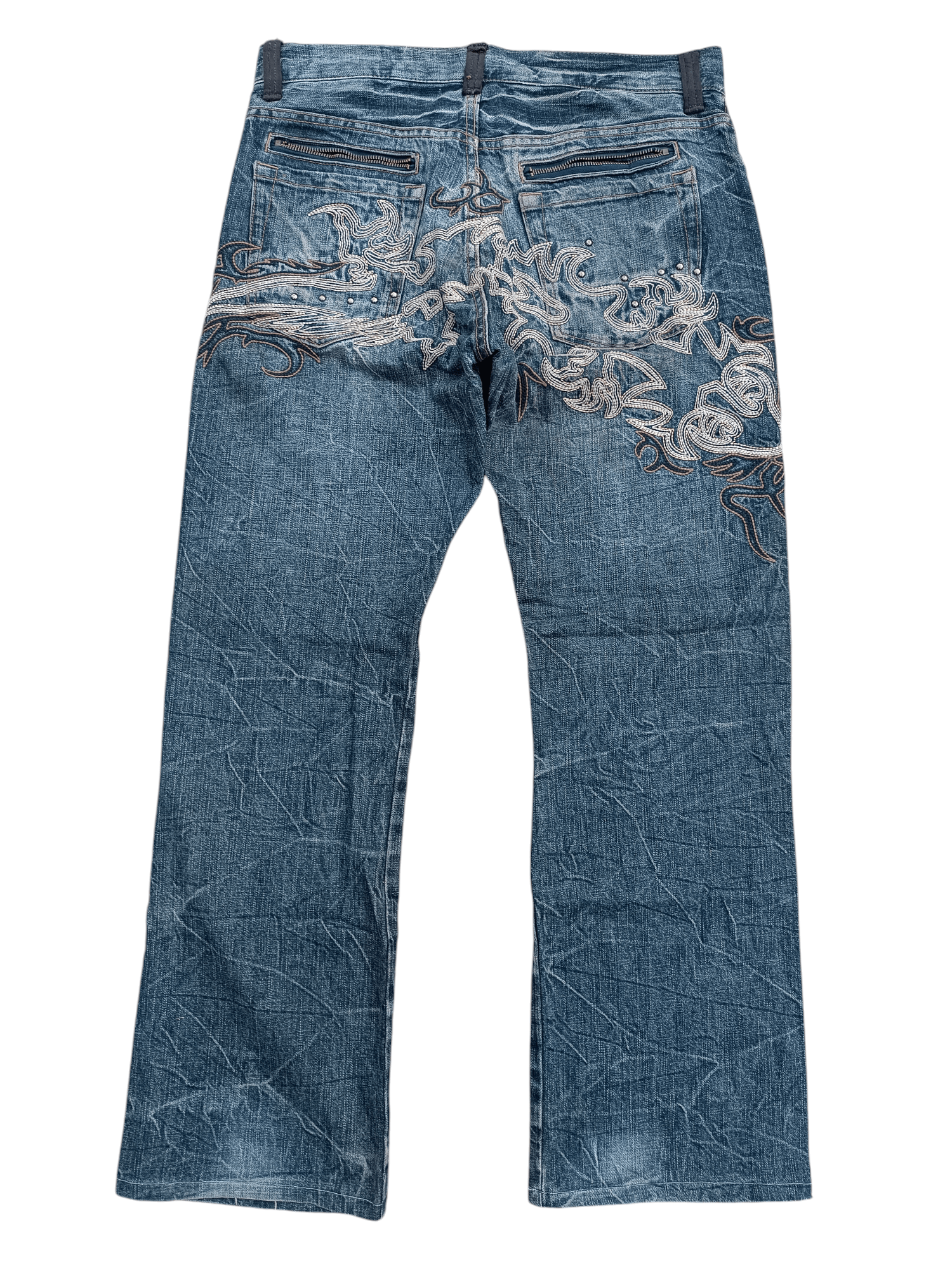 Japanese Brand Japanese Brand Embroidered RARE Design Size US 32 / EU 48 - 1 Thumbnail