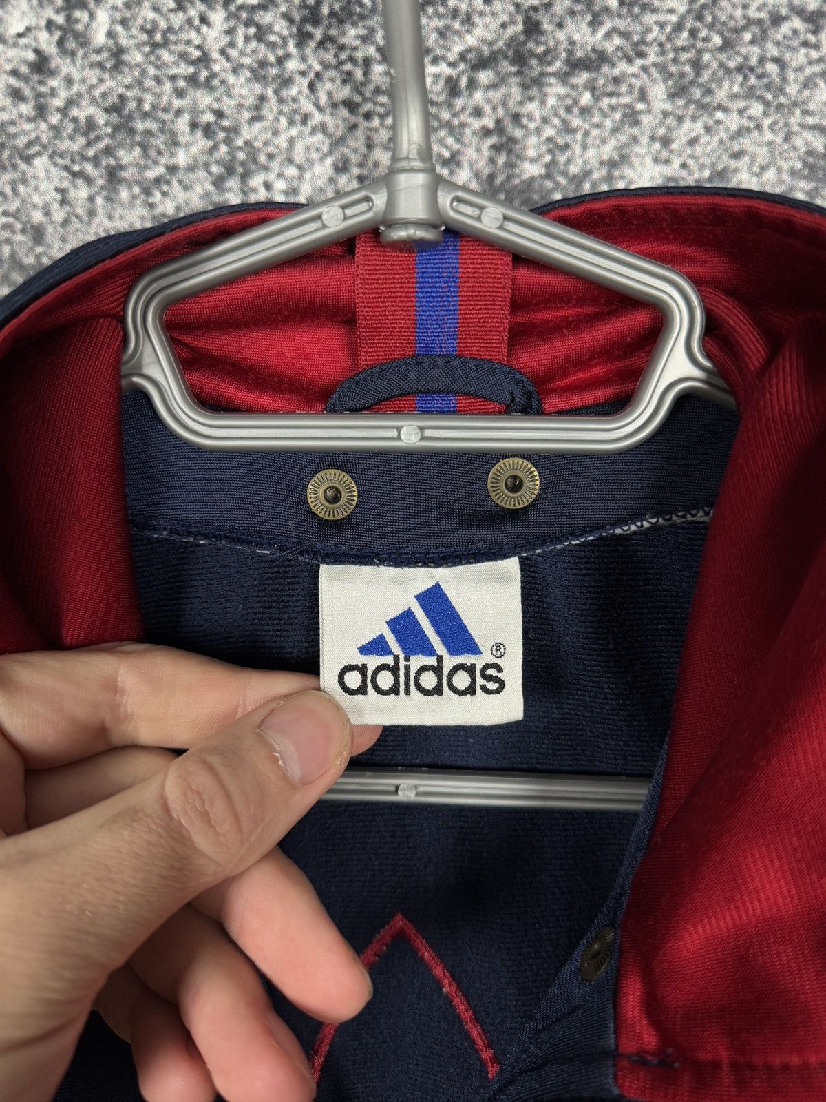 Adidas Adidas Vintage 90s Track Zip Up Jacket Trefoil Logo Size S Size US S / EU 44-46 / 1 - 9 Thumbnail